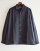 LAMOND ラモンド / COTTON LINEN WASHER JACKET コットンリネンワッシャージャケット (SUMIKURO スミクロ)