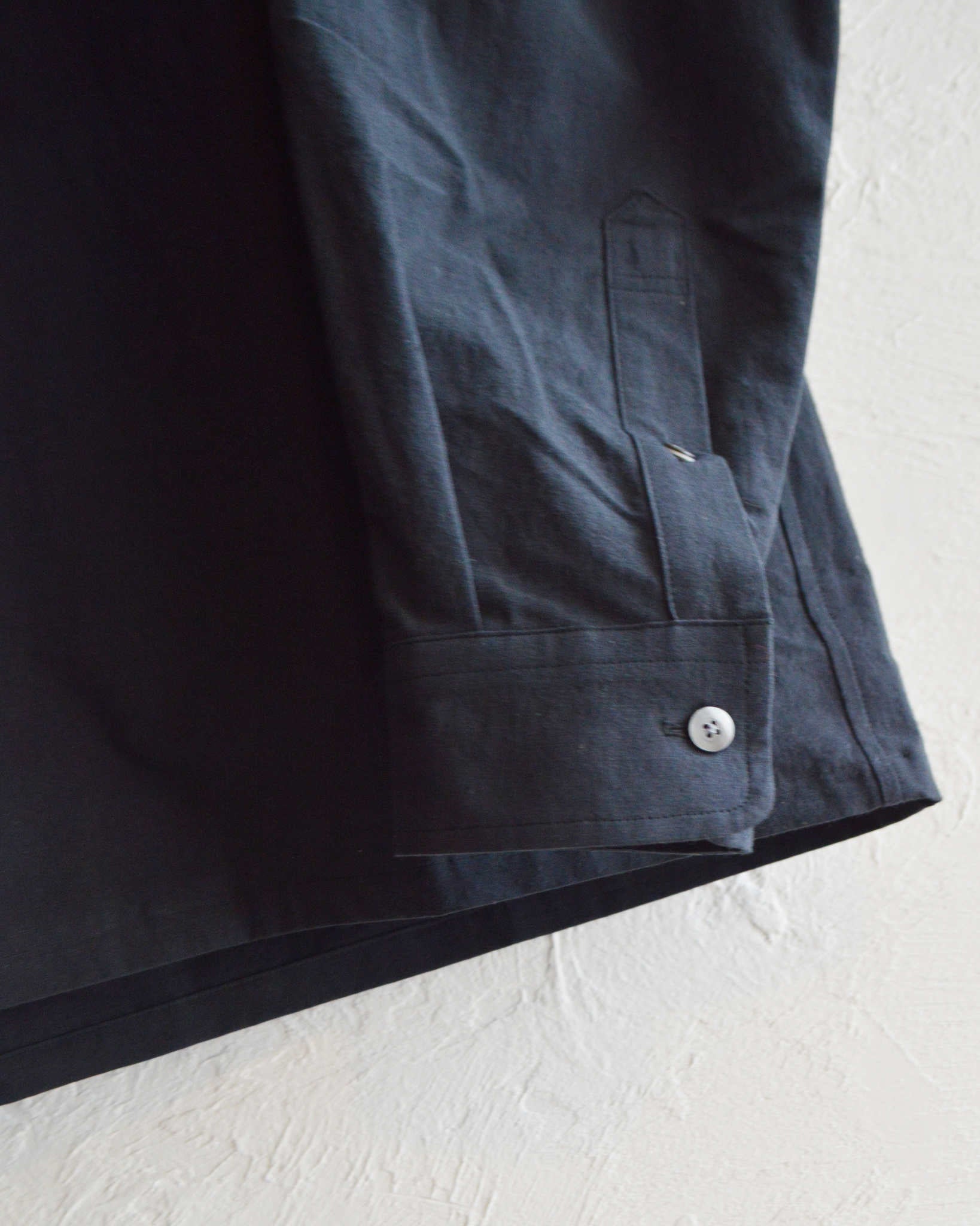 LAMOND ラモンド / COTTON LINEN WASHER JACKET コットンリネンワッシャージャケット (SUMIKURO スミクロ)