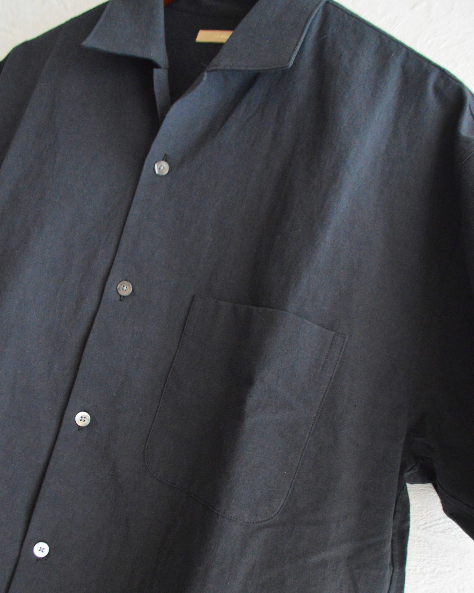 LAMOND ラモンド / COTTON LINEN WASHER JACKET コットンリネンワッシャージャケット (SUMIKURO スミクロ)