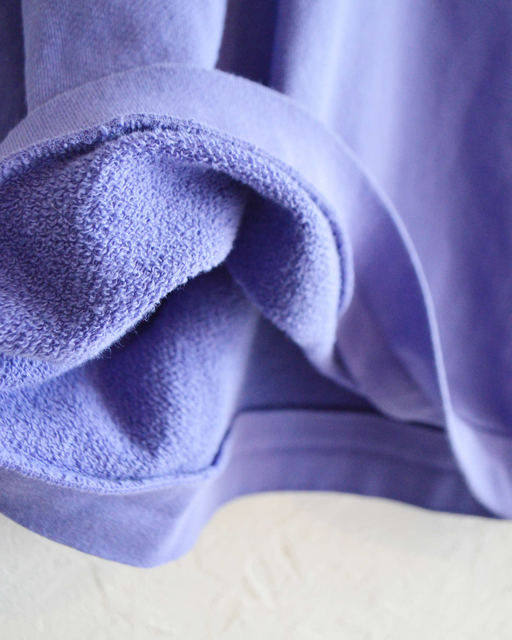 NECESSARY or UNNECESSARY ネセサリーオアアンネセサリー N.O.UNナウン / MAC RAGLAN L/S マックラグラン (BLUE ブルー)