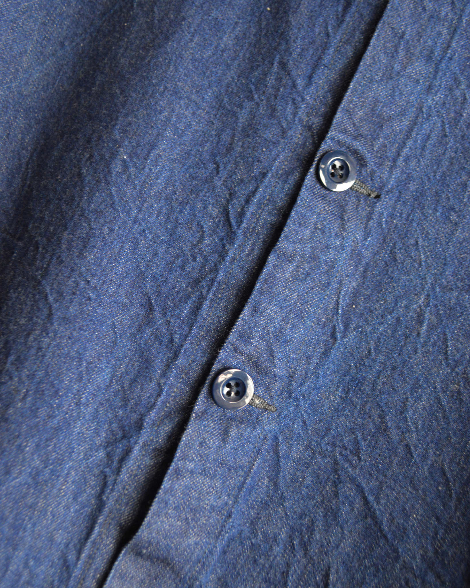 NECESSARY or UNNECESSARY ネセサリーオアアンネセサリー N.O.UNナウン / DENIM HOOD デニムフード (INDIGO インディゴ)