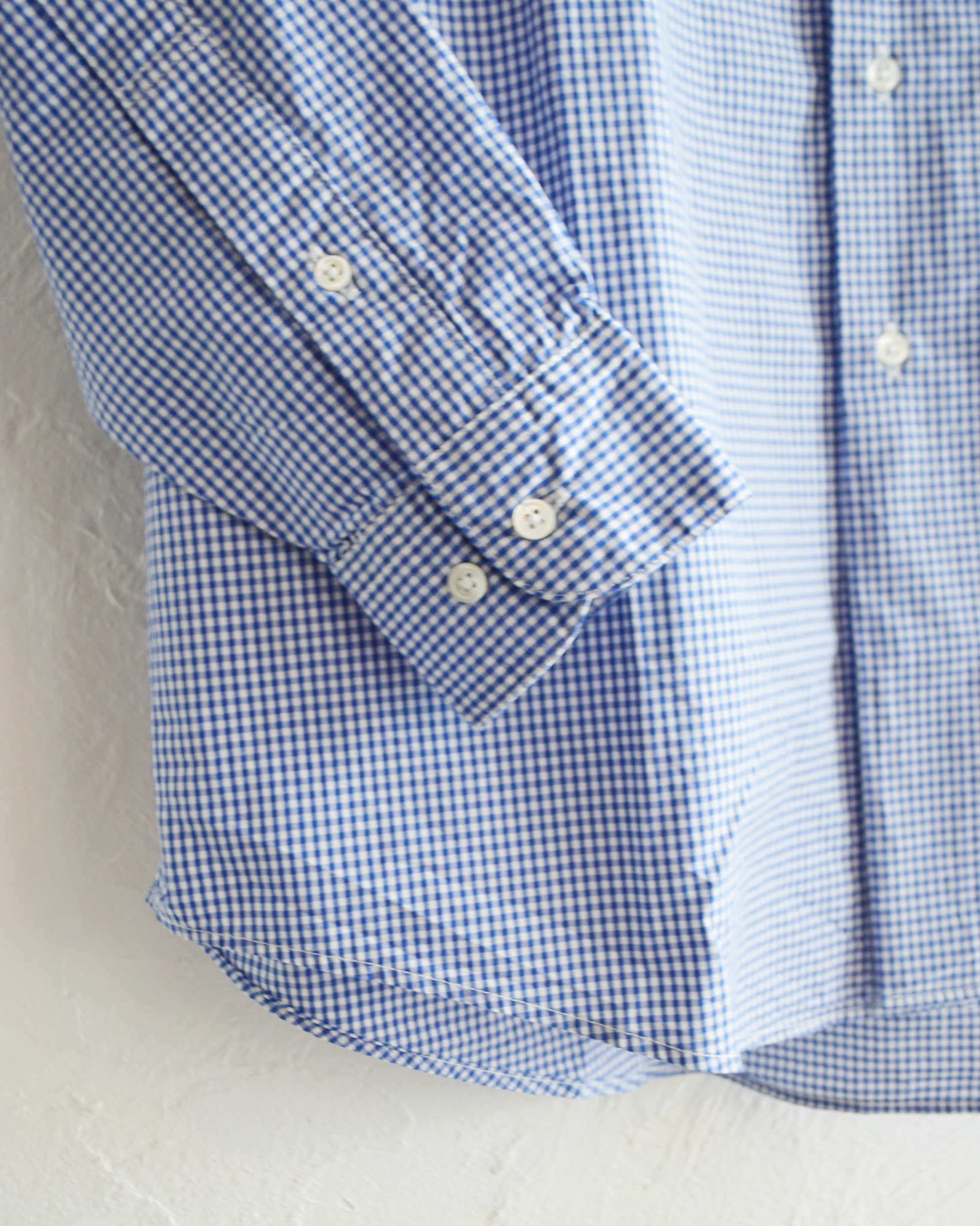 NECESSARY or UNNECESSARY ネセサリーオアアンネセサリー N.O.UN ナウン / DRESS ドレス (BLUE-CHECK ブルーチェック)