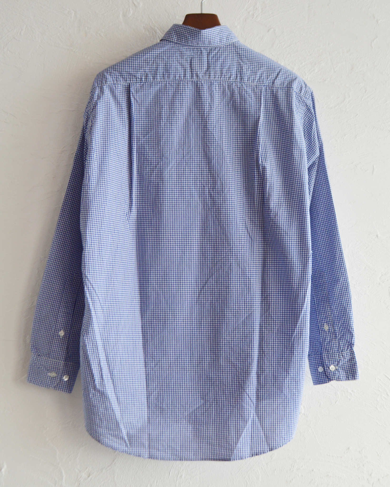 NECESSARY or UNNECESSARY ネセサリーオアアンネセサリー N.O.UN ナウン / DRESS ドレス (BLUE-CHECK ブルーチェック)