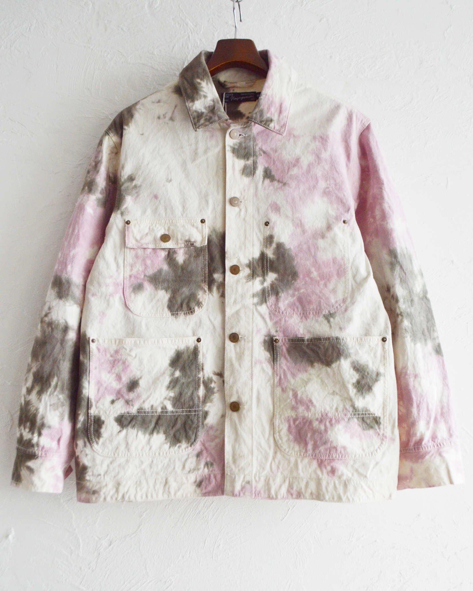 Nasngwam.×JAVARA ナスングワム ジャバラ / WARREN JACKET ウォーレンジャケット Msize  (SAKURA 桜)
