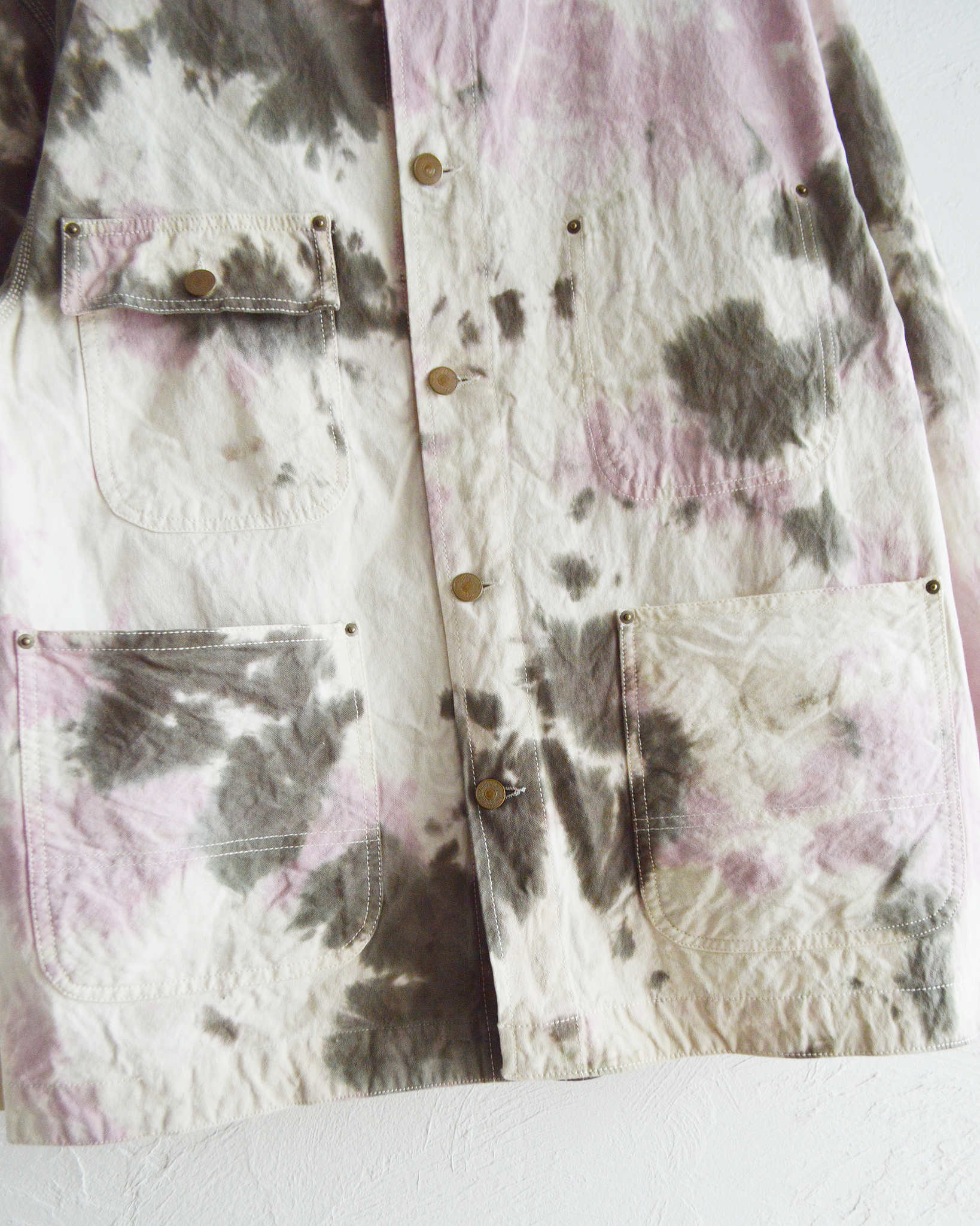 Nasngwam.×JAVARA ナスングワム ジャバラ / WARREN JACKET ウォーレンジャケット Lsize  (SAKURA 桜)