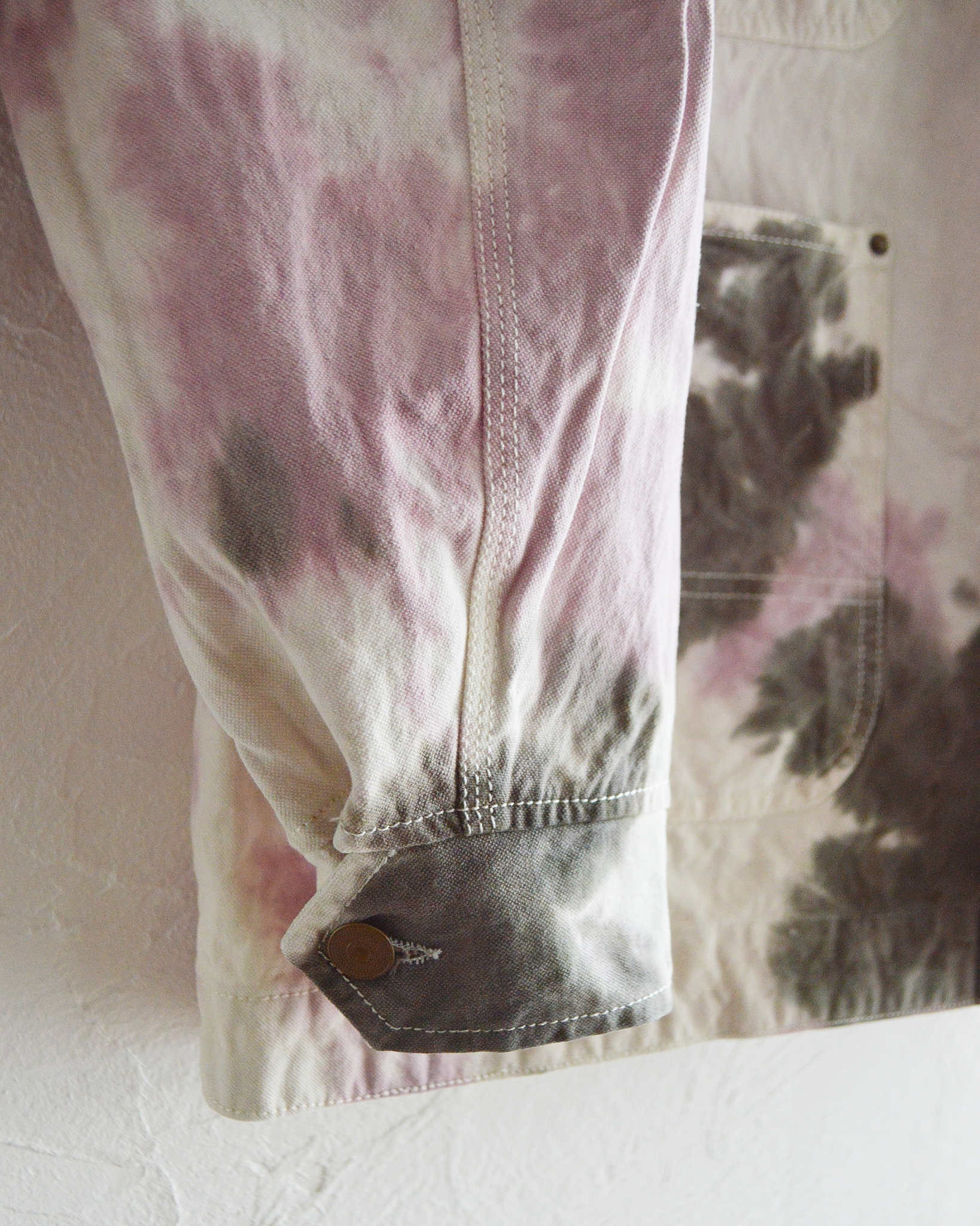 Nasngwam.×JAVARA ナスングワム ジャバラ / WARREN JACKET ウォーレンジャケット Lsize  (SAKURA 桜)