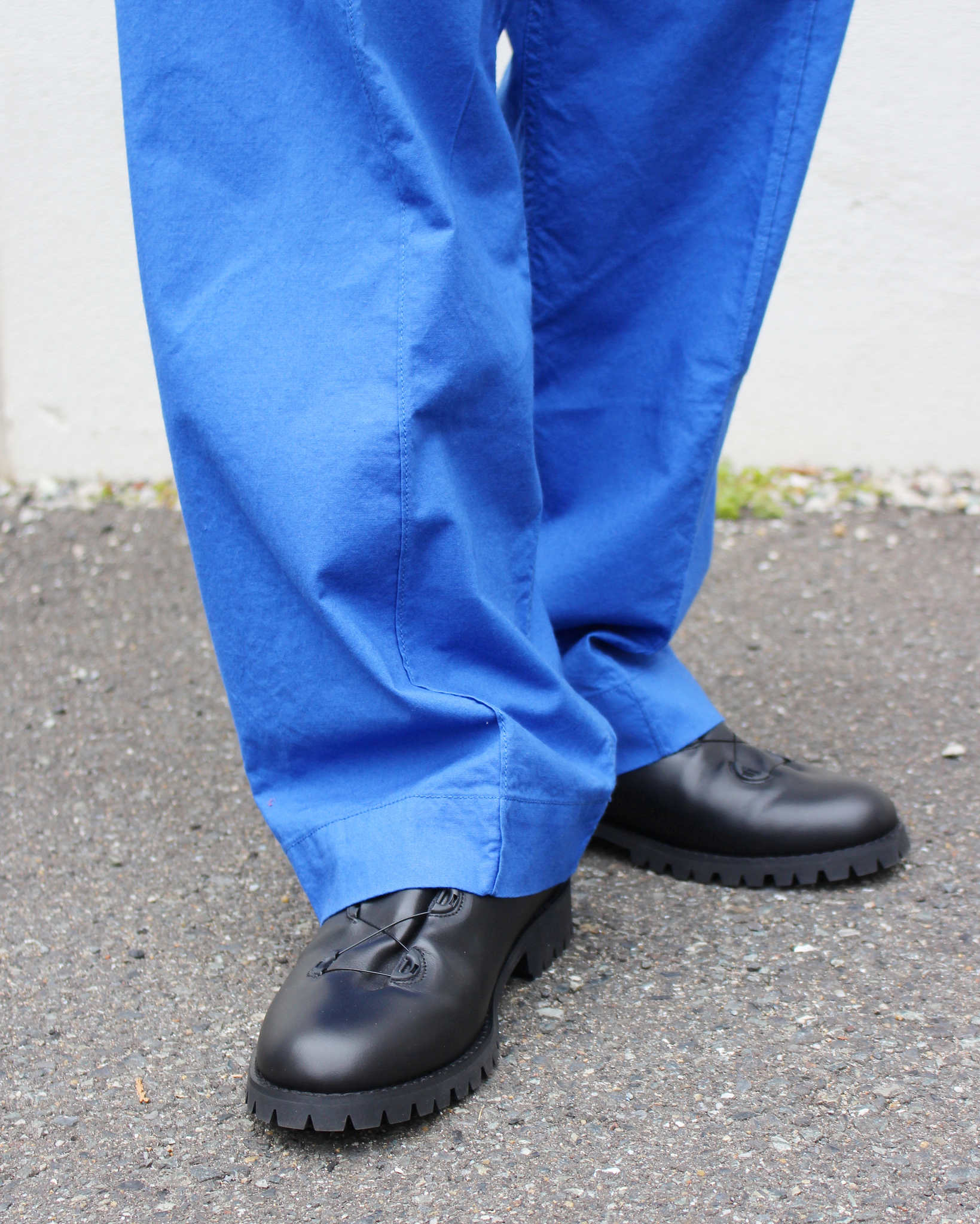 NECESSARY or UNNECESSARY ネセサリーオアアンネセサリー N.O.UN ナウン  / PIN TUCK PANTS ピンタックパンツ (BLUE ブルー)