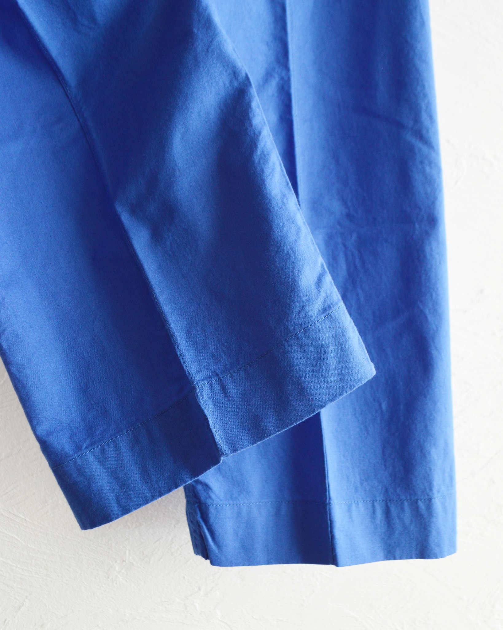 NECESSARY or UNNECESSARY ネセサリーオアアンネセサリー N.O.UN ナウン  / PIN TUCK PANTS ピンタックパンツ (BLUE ブルー)