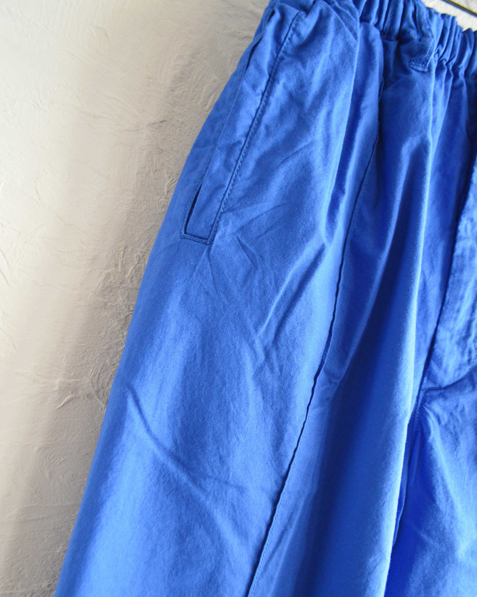 NECESSARY or UNNECESSARY ネセサリーオアアンネセサリー N.O.UN ナウン  / PIN TUCK PANTS ピンタックパンツ (BLUE ブルー)