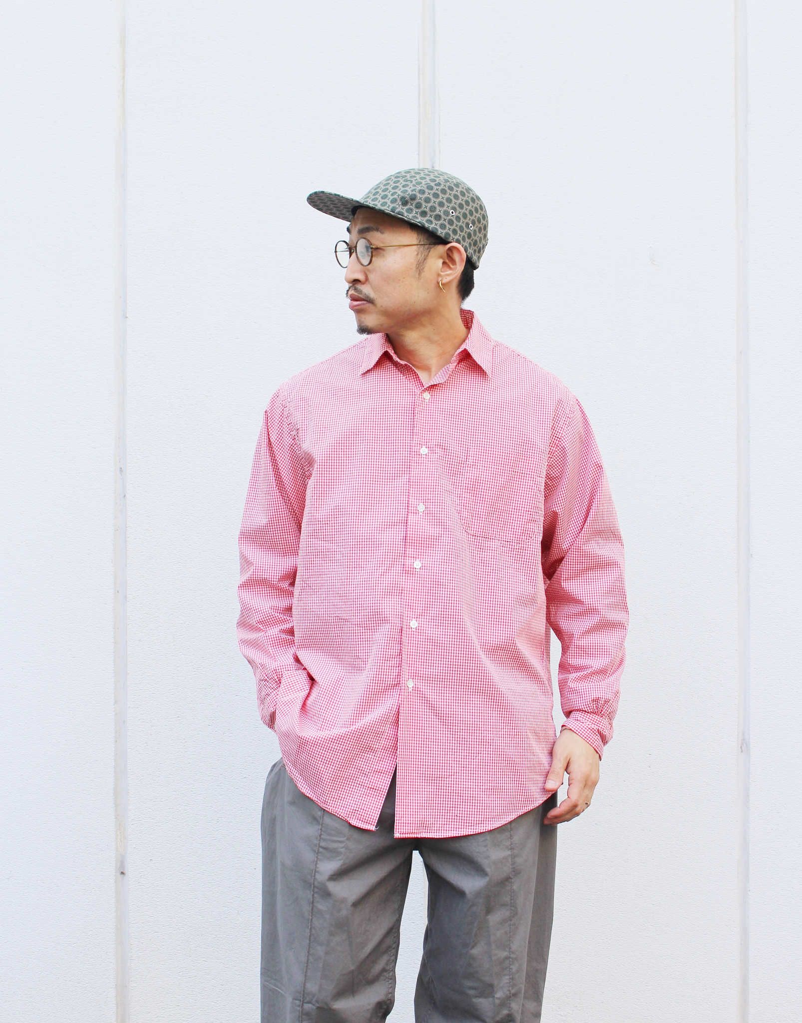 NECESSARY or UNNECESSARY ネセサリーオアアンネセサリー N.O.UN ナウン / DRESS ドレス (RED-CHECK レッドチェック)