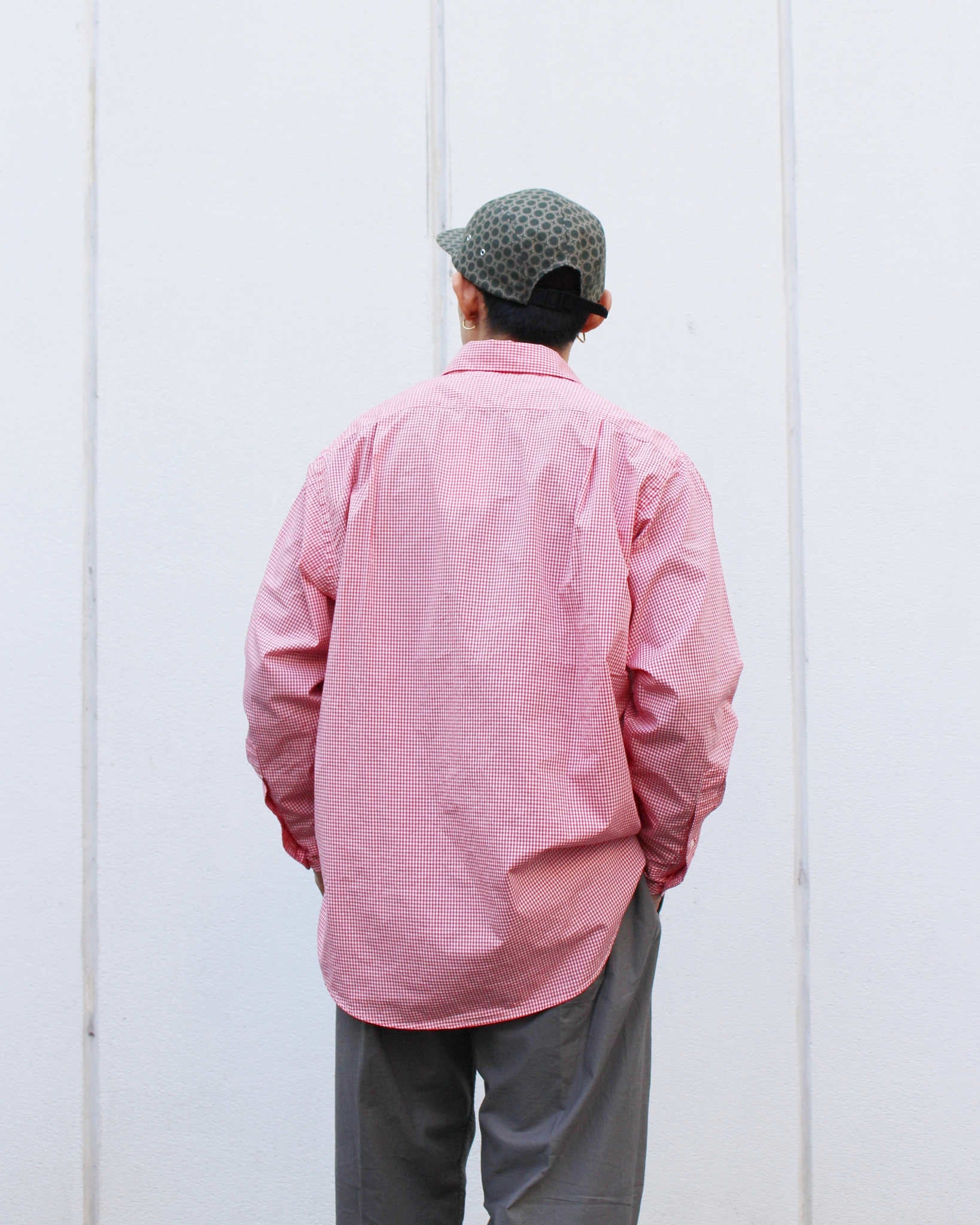 NECESSARY or UNNECESSARY ネセサリーオアアンネセサリー N.O.UN ナウン / DRESS ドレス (RED-CHECK レッドチェック)