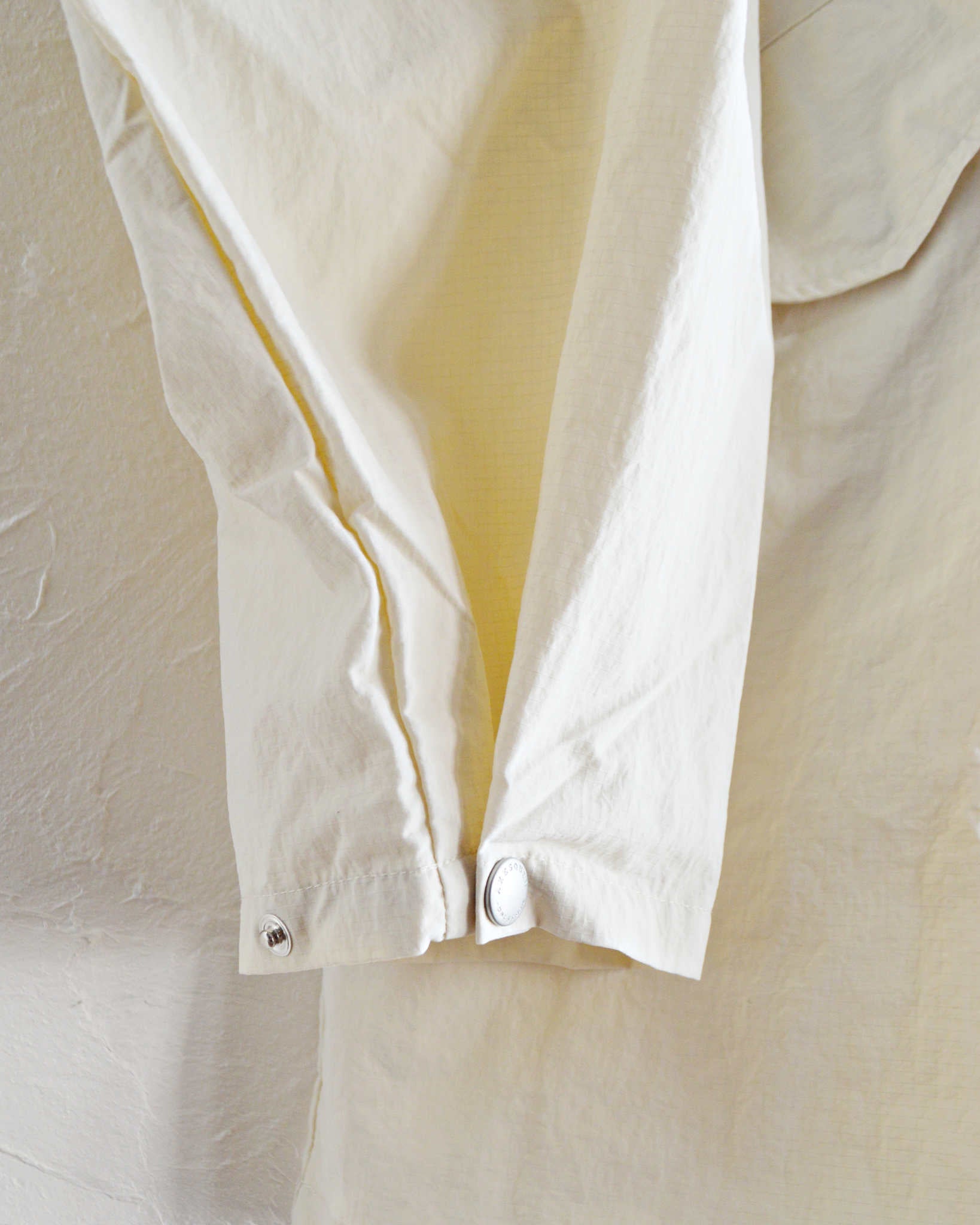 AXESQUIN アクシーズクイーン / ECO NYLON SHORT COAT エコナイロンショートコート (OFF WHITE オフホワイト)