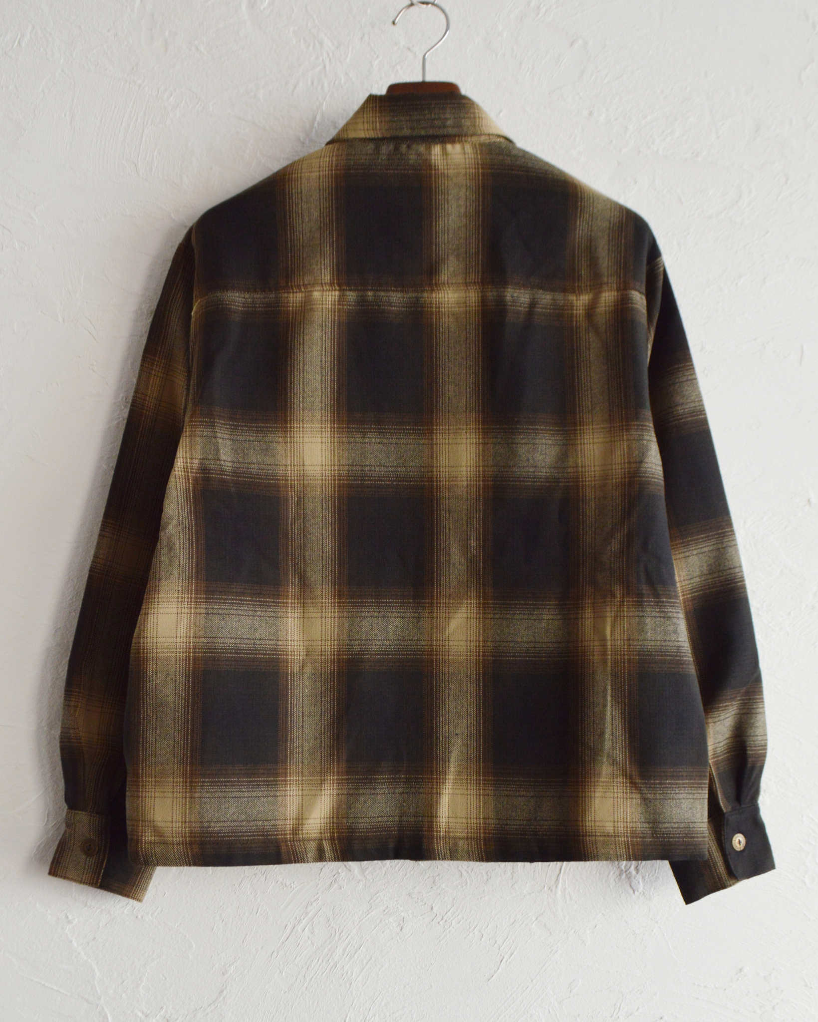 Cal Top キャルトップ / ZIP JACKET ジップジャケット (BROWN/KHAKI ブラウンカーキ)