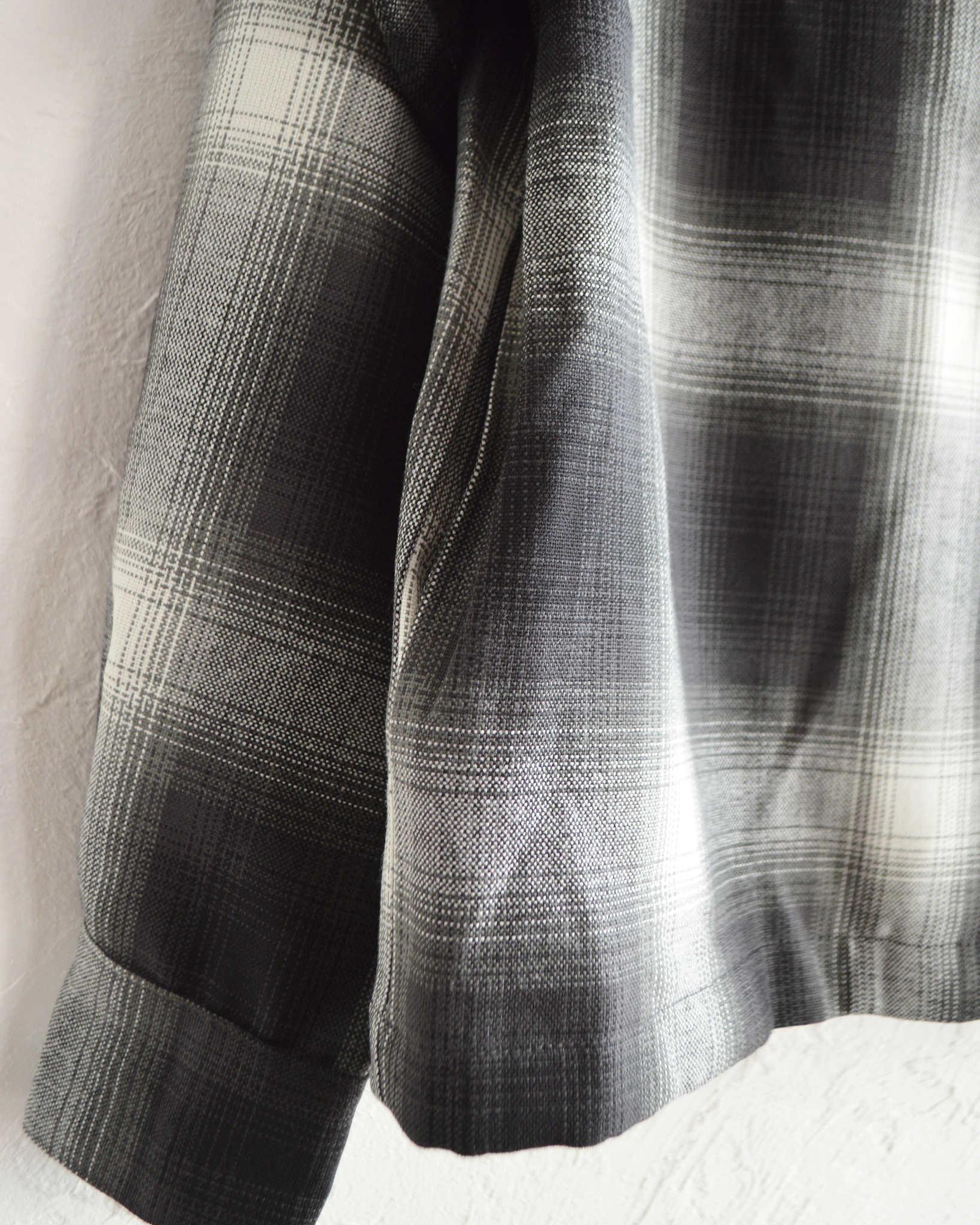 Cal Top キャルトップ / ZIP JACKET ジップジャケット (BLACK/IVORY ブラックアイボリー)