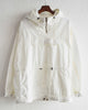 IMPRESTORE インプレストア / Richie リッチー | anorak hoodie アノラックフーディー (White poplin ホワイトポプリン)
