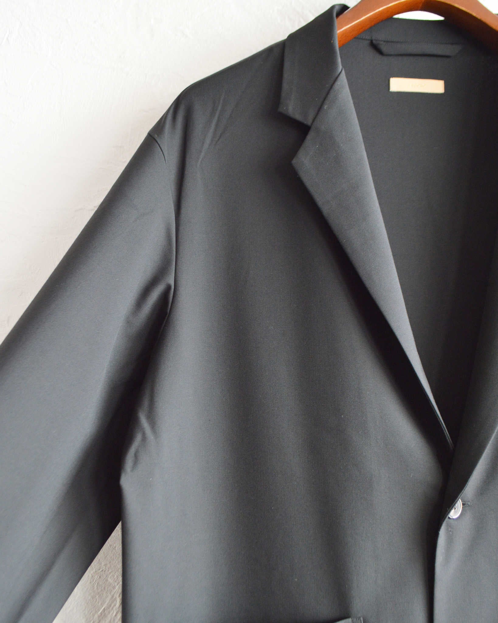 LAMOND ラモンド / 2WAY STRETCH TAILORED JACKET 2ウェイストレッチテーラードジャケット (BLACK ブラック)