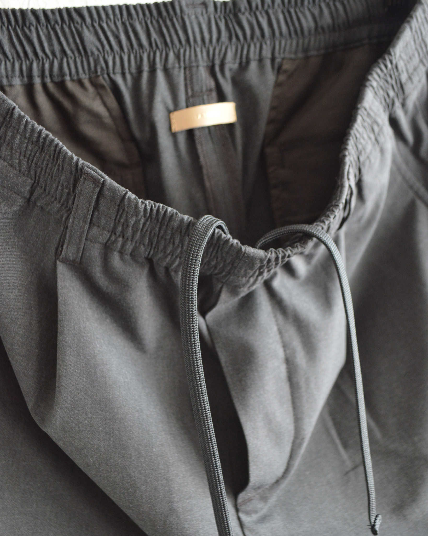LAMOND ラモンド / 2WAY STRETCH EASY TROUSERS 2ウェイストレッチイージートラウザーズ (CHARCOAL チャコール)