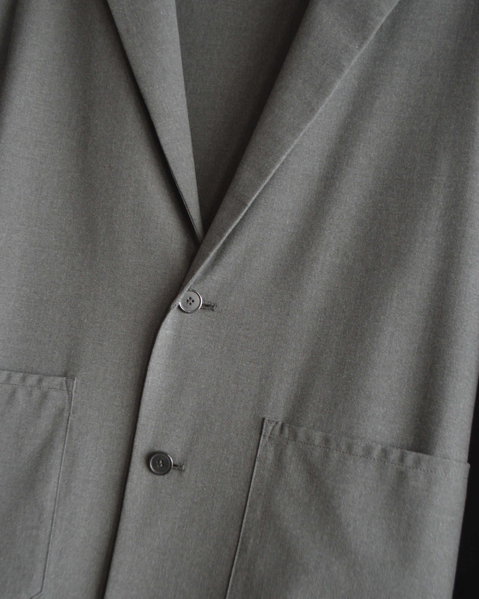 LAMOND ラモンド / 2WAY STRETCH TAILORED JACKET 2ウェイストレッチテーラードジャケット (CHARCOAL チャコール)