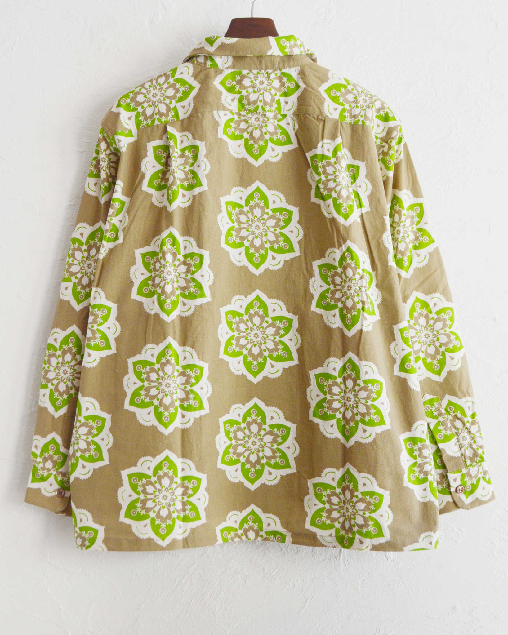 HAVE A GRATEFUL DAY ハブアグレイトフルデイ / L/S SHIRT ロングスリーブシャツ (CHOCOLATE チョコレート)