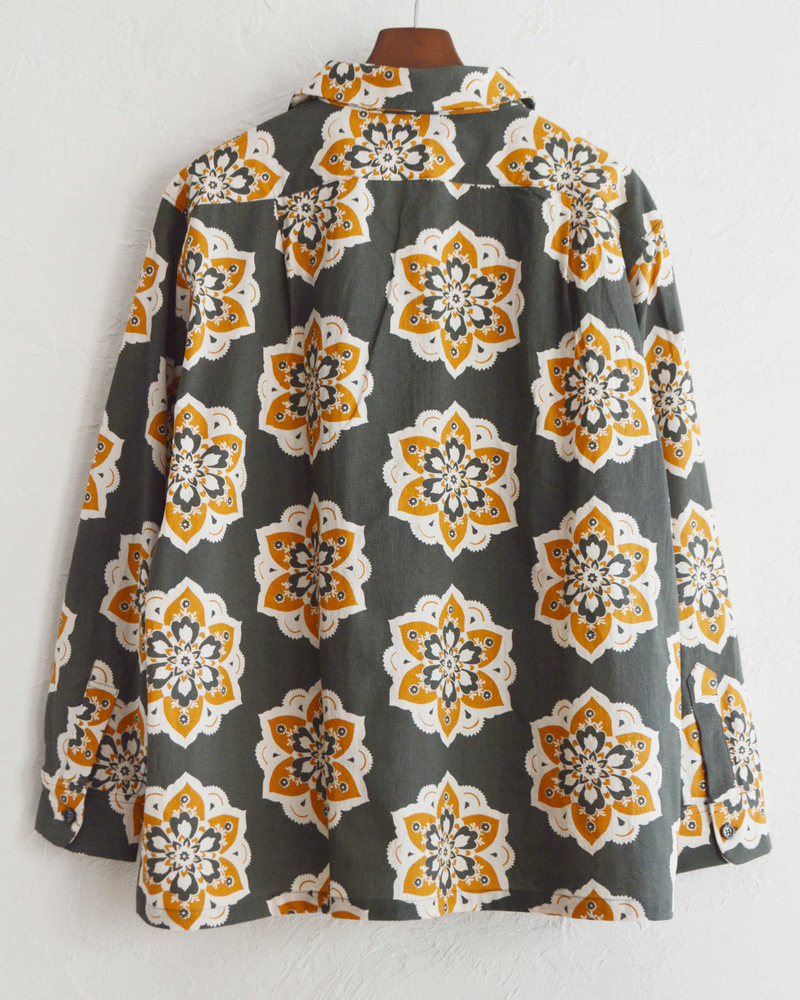 HAVE A GRATEFUL DAY ハブアグレイトフルデイ / L/S SHIRT ロングスリーブシャツ (BLACK ブラック)