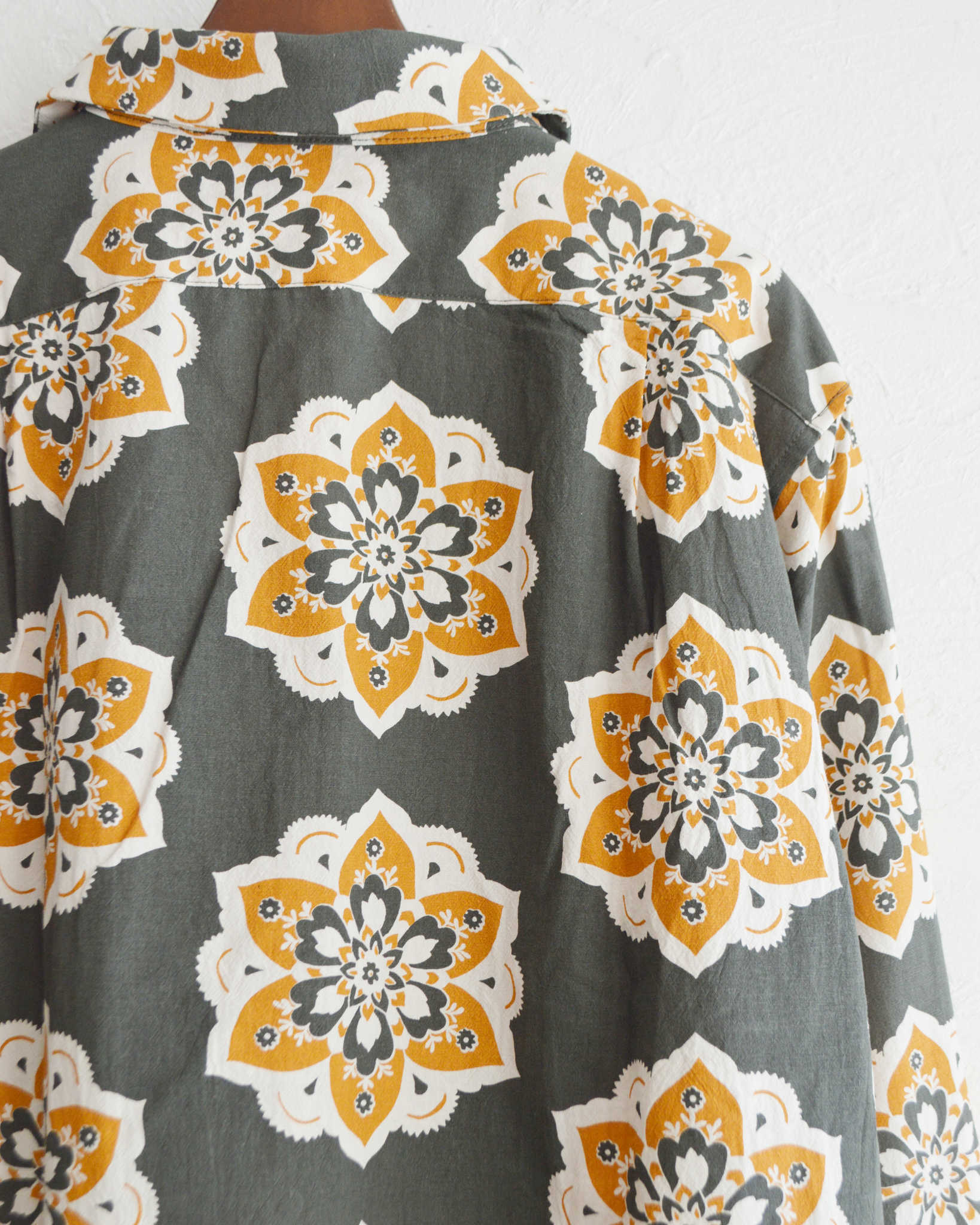 HAVE A GRATEFUL DAY ハブアグレイトフルデイ / L/S SHIRT ロングスリーブシャツ (BLACK ブラック)