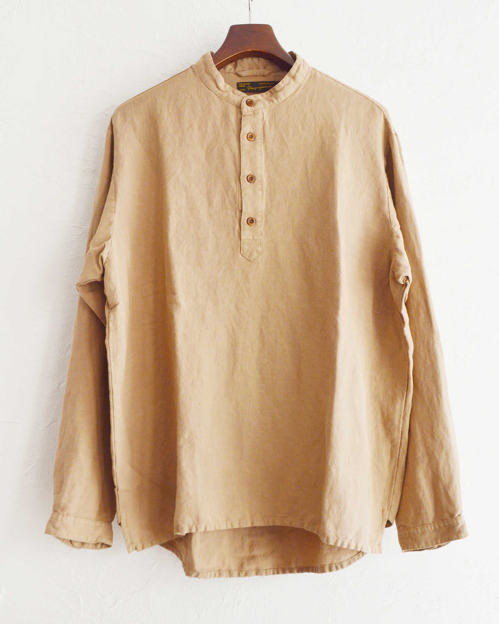 Nasngwam. ナスングワム / ATELIER SHIRTS アトリエシャツ (BEIGE ベージュ)