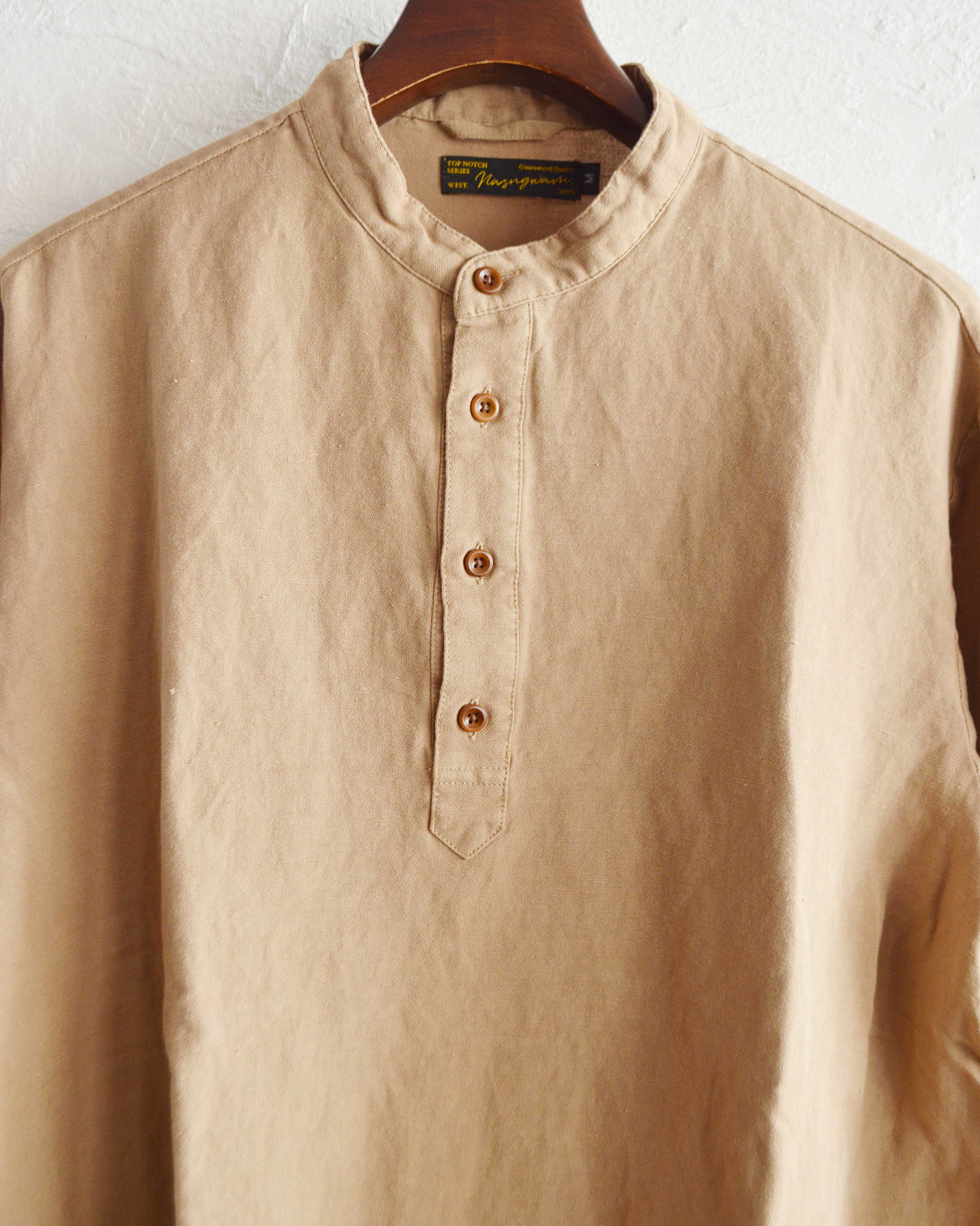 Nasngwam. ナスングワム / ATELIER SHIRTS アトリエシャツ (BEIGE ベージュ)
