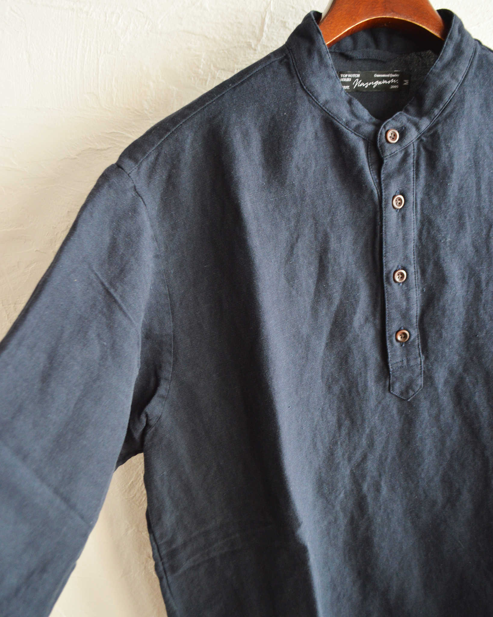 Nasngwam. ナスングワム / ATELIER SHIRTS アトリエシャツ (DARK NAVY ダークネイビー)