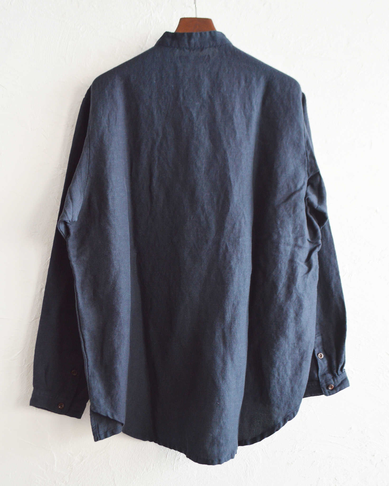 Nasngwam. ナスングワム / ATELIER SHIRTS アトリエシャツ (DARK NAVY ダークネイビー)