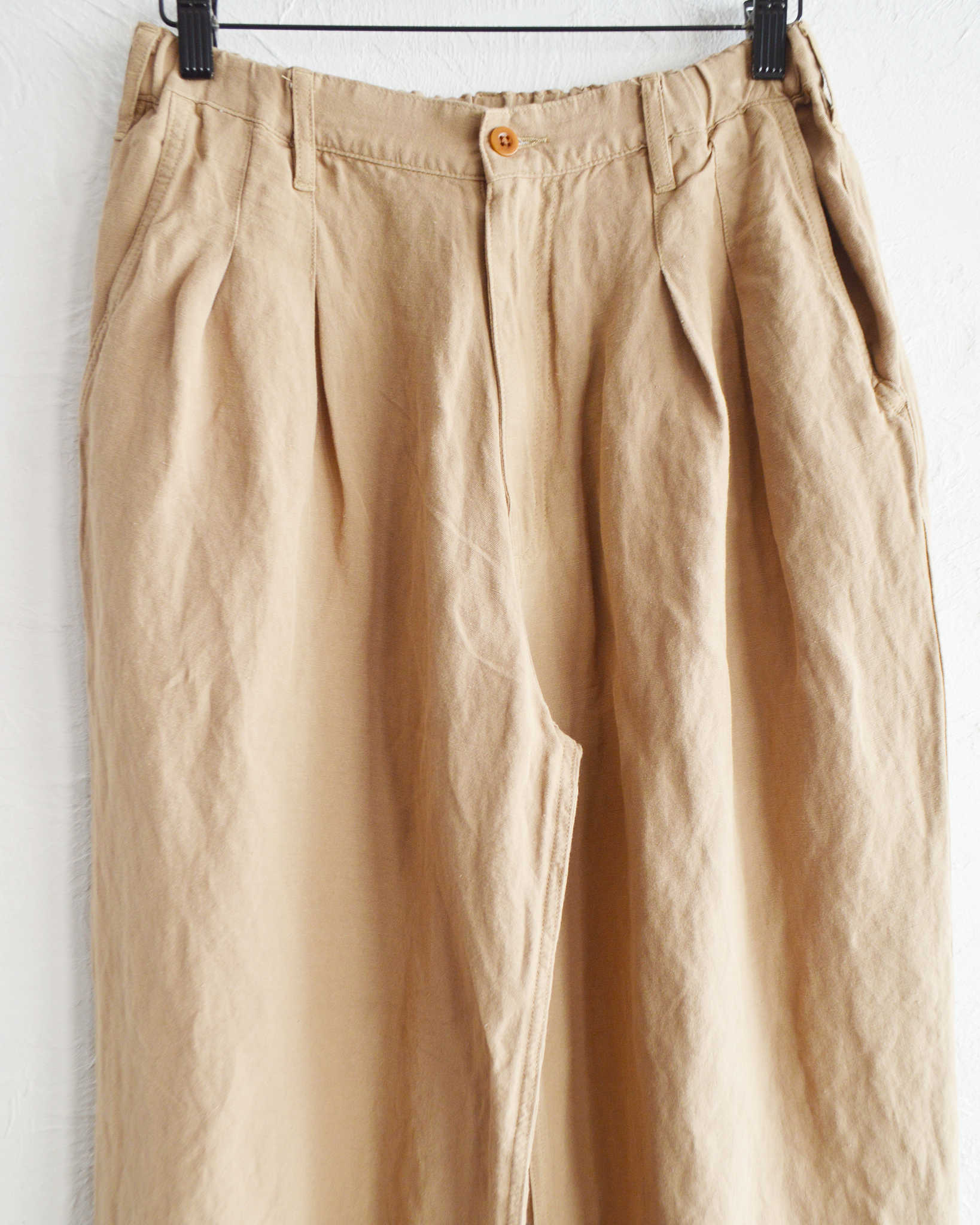 Nasngwam. ナスングワム / LABORER PANTS ラボラーパンツ (BEIGE ベージュ)