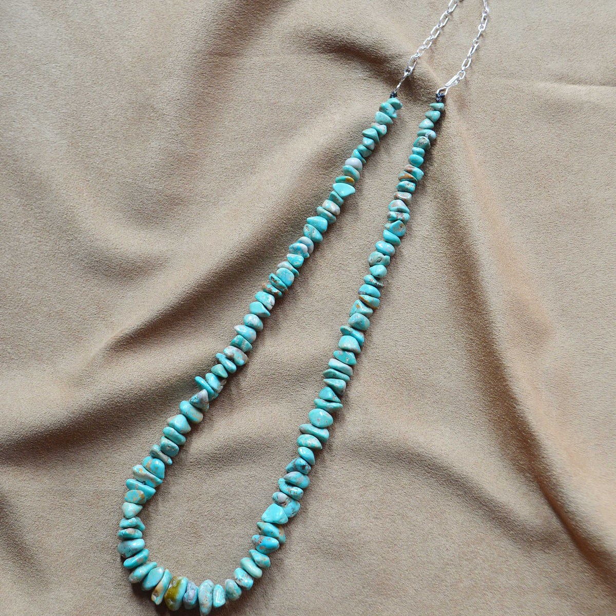 Indian jewelry インディアンジュエリー / Navajo Nugget Necklace 