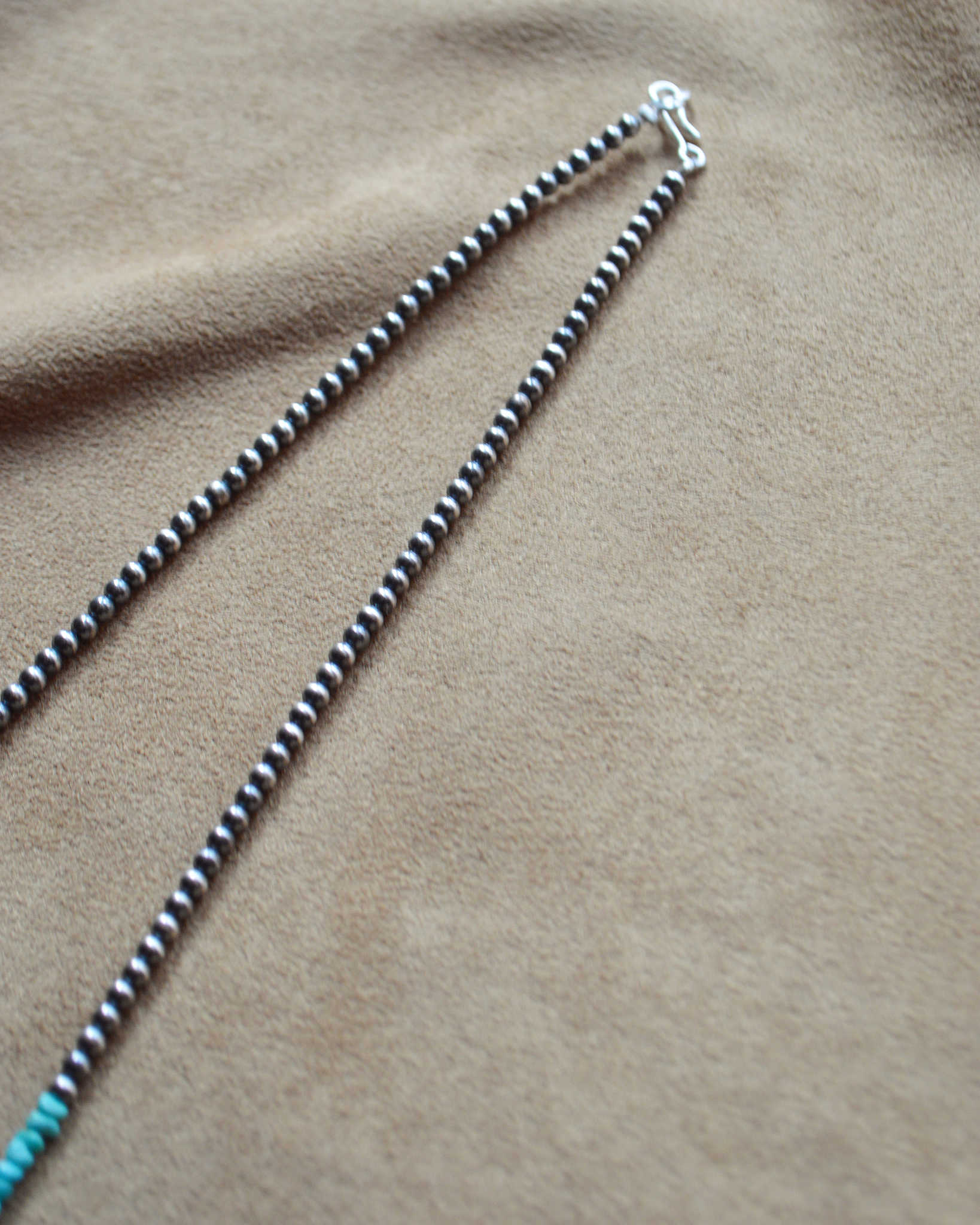 Indian jewelry インディアンジュエリー / Navajo Pearl ×Turquoise Necklace ナバホパール×ターコイズネックレス
