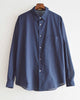 LAMOND ラモンド / VOILE LAWN SHIRTS JACKET ボイルローンシャツジャケト (NAVY ネイビー)