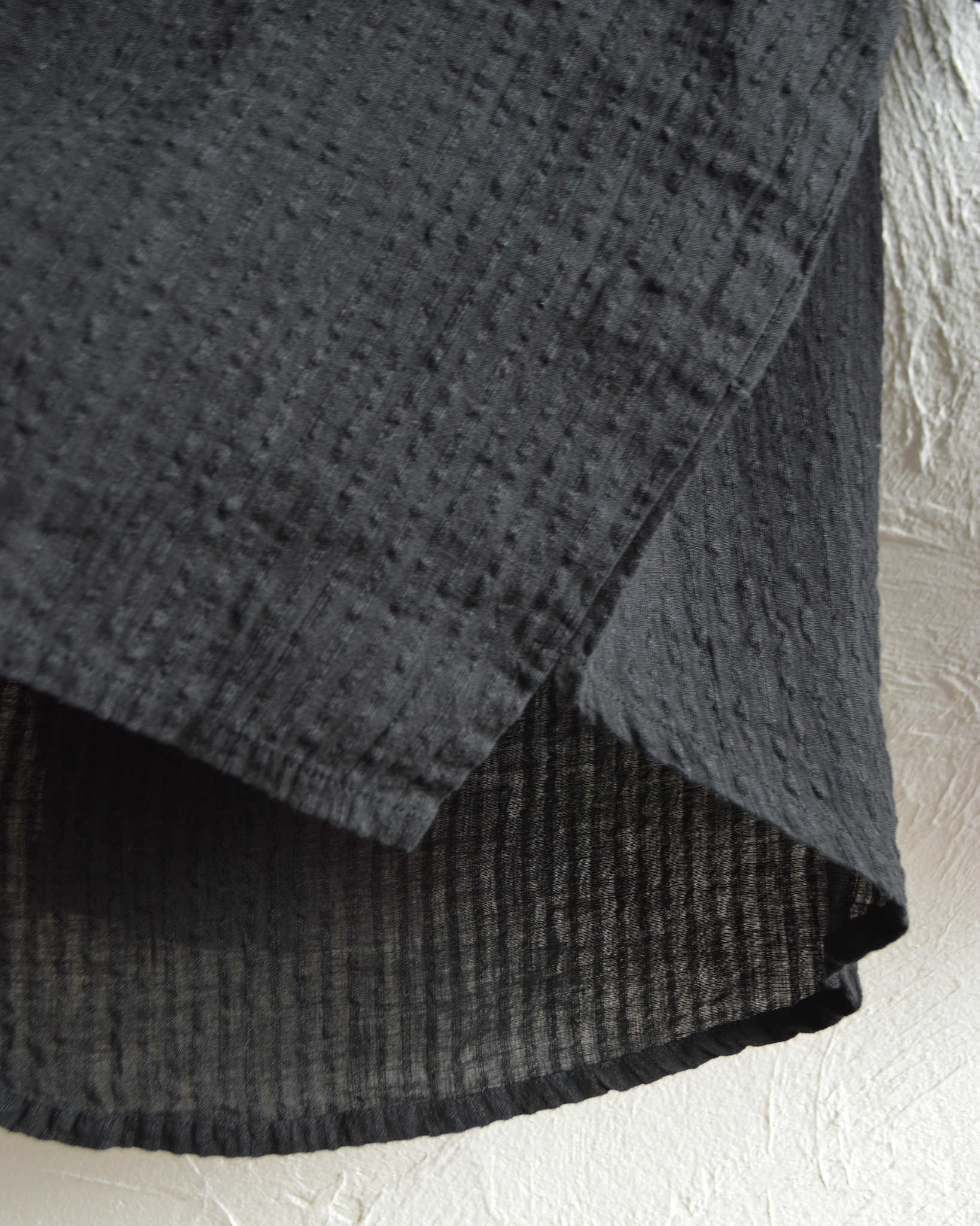 Nasngwam. ナスングワム / SUBTLE SHIRTS サトルシャツ (BLACK ブラック)