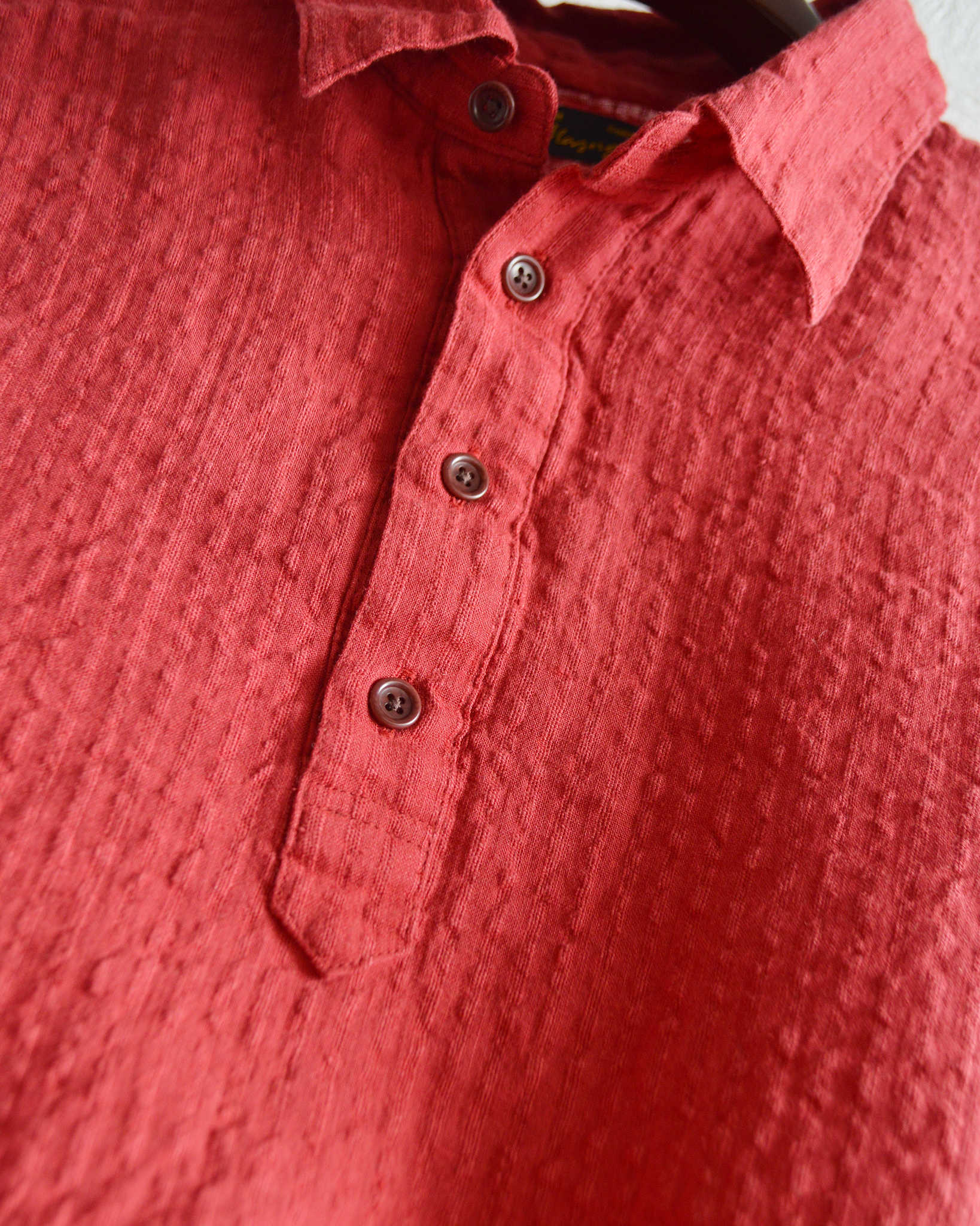 Nasngwam. ナスングワム / SUBTLE SHIRTS サトルシャツ (RED レッド)