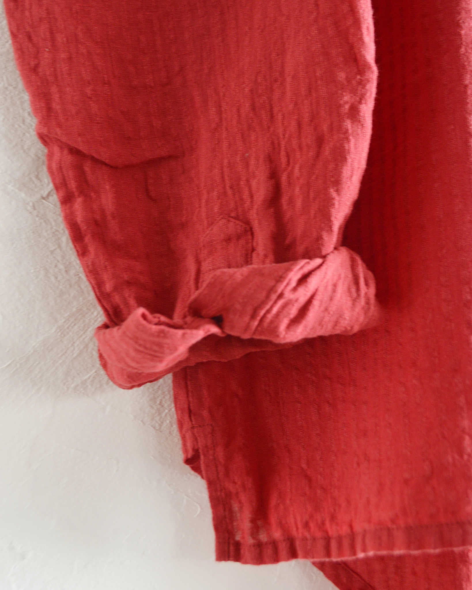 Nasngwam. ナスングワム / SUBTLE SHIRTS サトルシャツ (RED レッド)