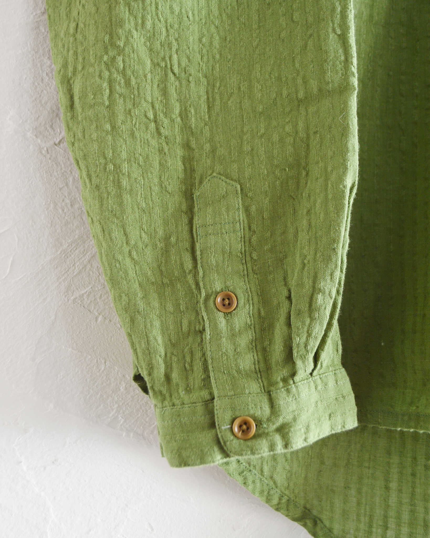 Nasngwam. ナスングワム / SUBTLE SHIRTS サトルシャツ (GREEN グリーン)