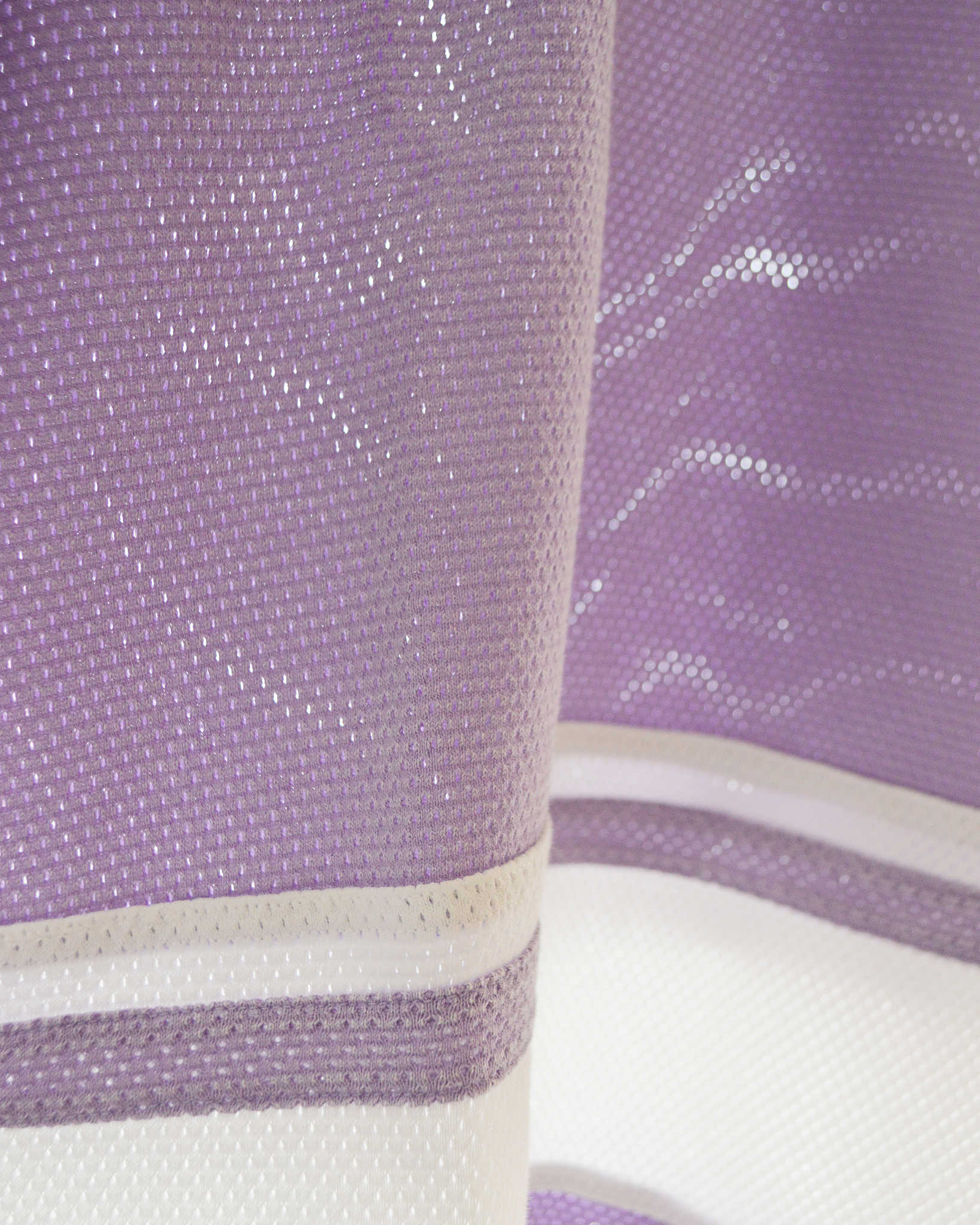 IMPRESTORE インプレストア / Duke-mesh t-cloth V.D デューク | Hokey V-neck ホッケーVネック (faded Purple フェイデットパープル)