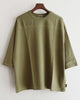 GOHEMP ゴーヘンプ / WIDE FOOTBALL TEE ワイドフットボールTEE (OLIVE DRAB オリーブドラブ)