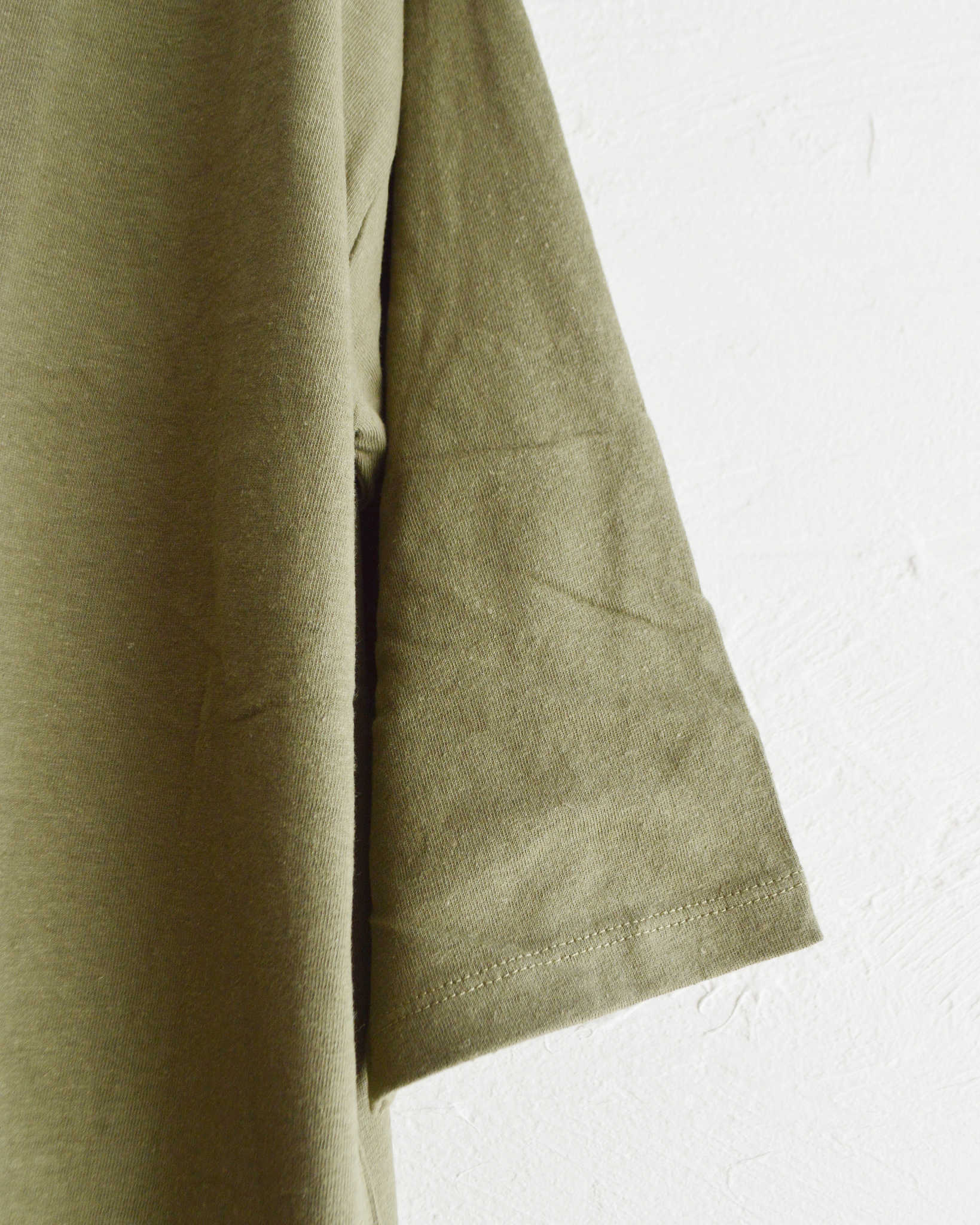 GOHEMP ゴーヘンプ / WIDE FOOTBALL TEE ワイドフットボールTEE (OLIVE DRAB オリーブドラブ)