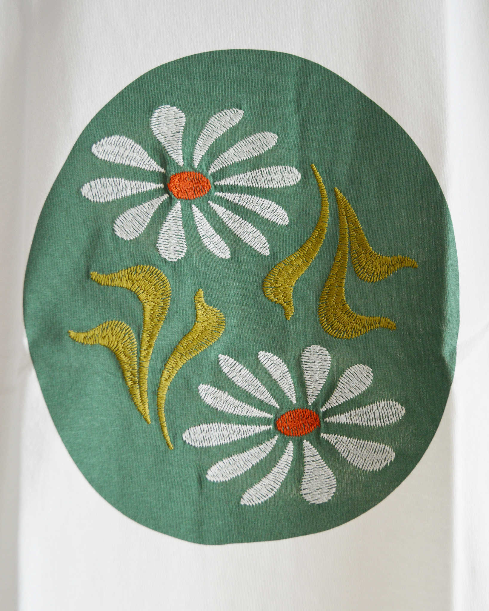 HAVE A GRATEFUL DAY ハブアグレイトフルデイ / T-SHIRT -MOKUSHUNGIKU ティーシャツモクシュンギク (GREEN グリーン)