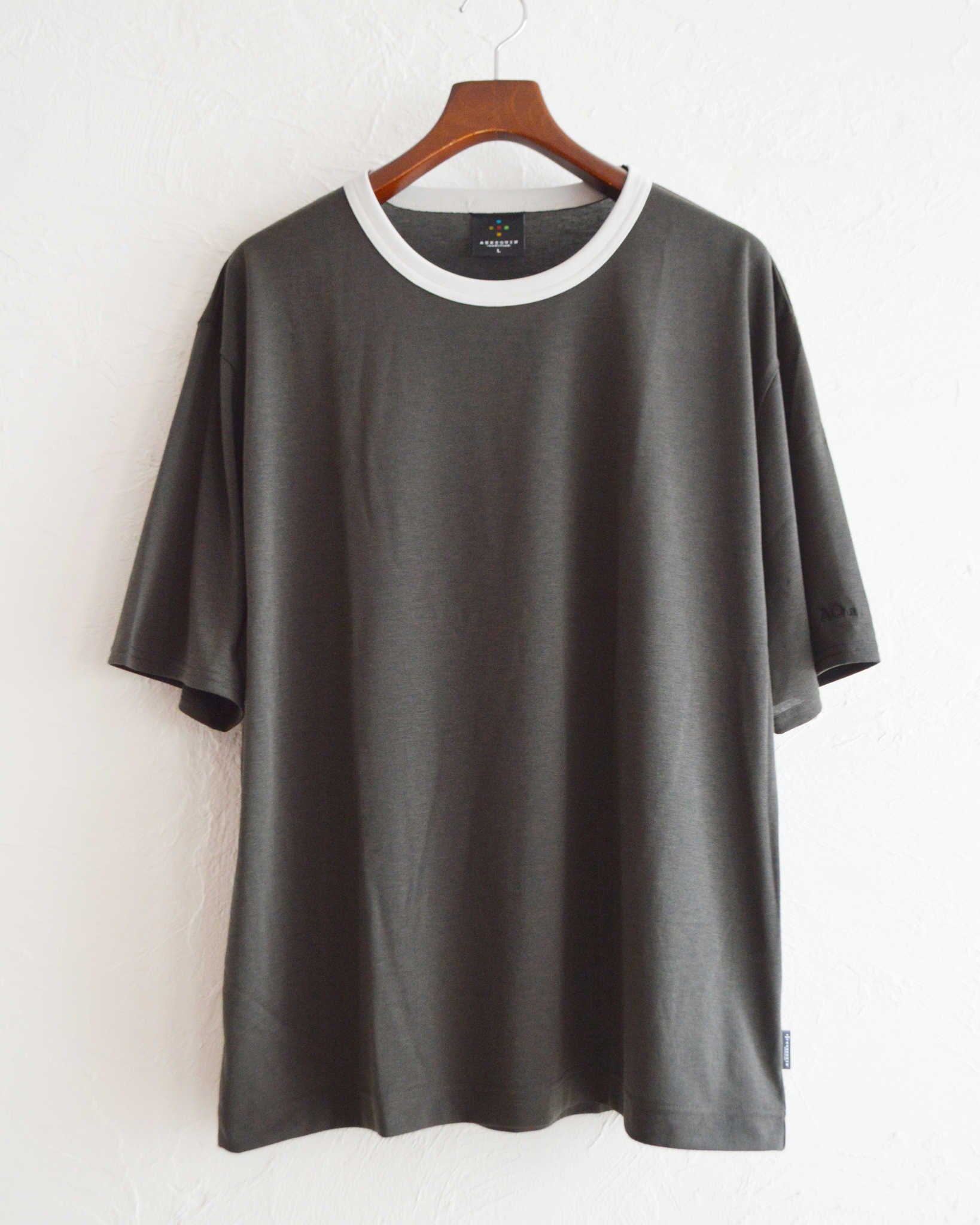 AXESQUIN アクシーズクイーン / QD TRIM TEE クイックドライトリムティー  (BLACK ブラック)