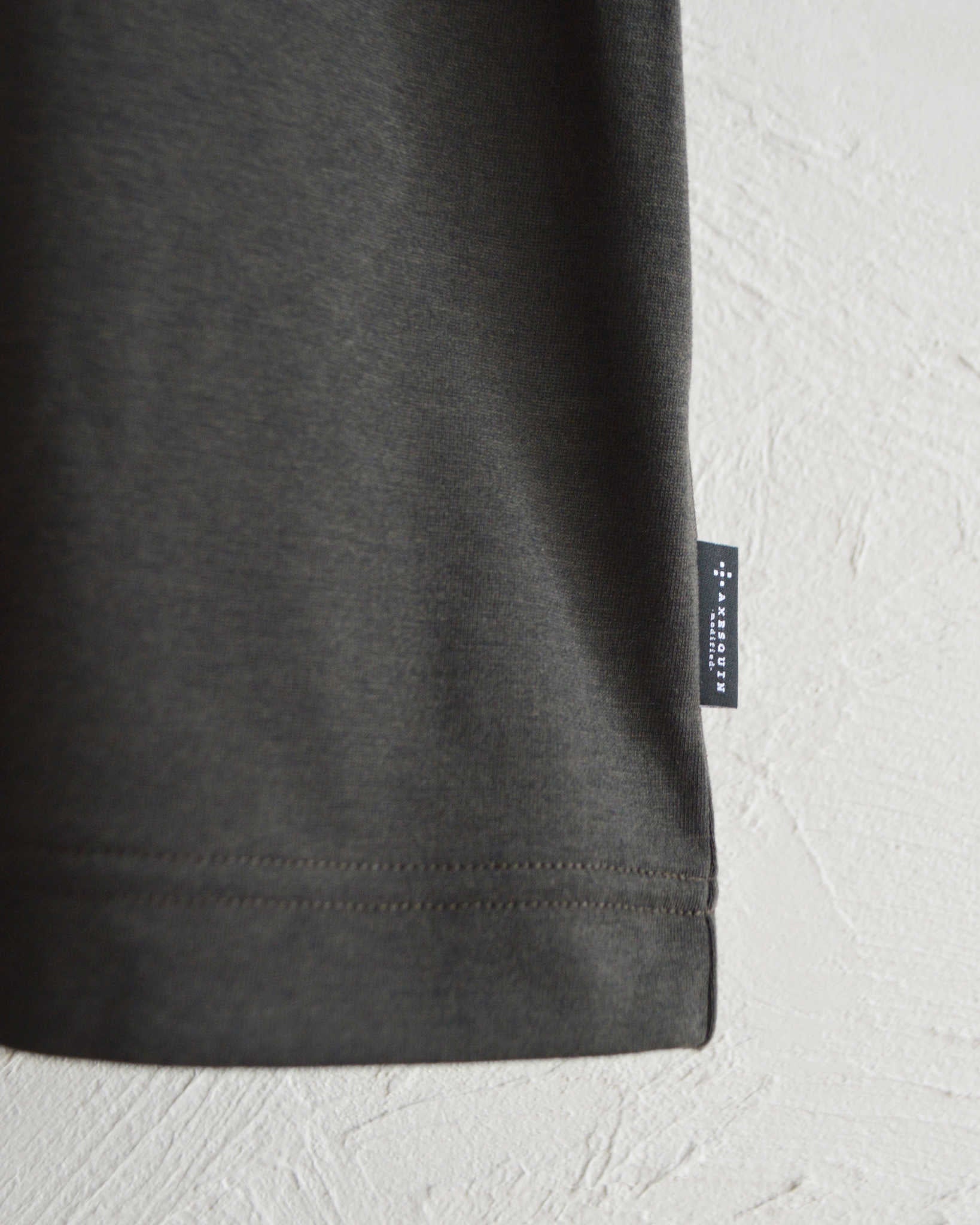 AXESQUIN アクシーズクイーン / QD TRIM TEE クイックドライトリムティー  (BLACK ブラック)