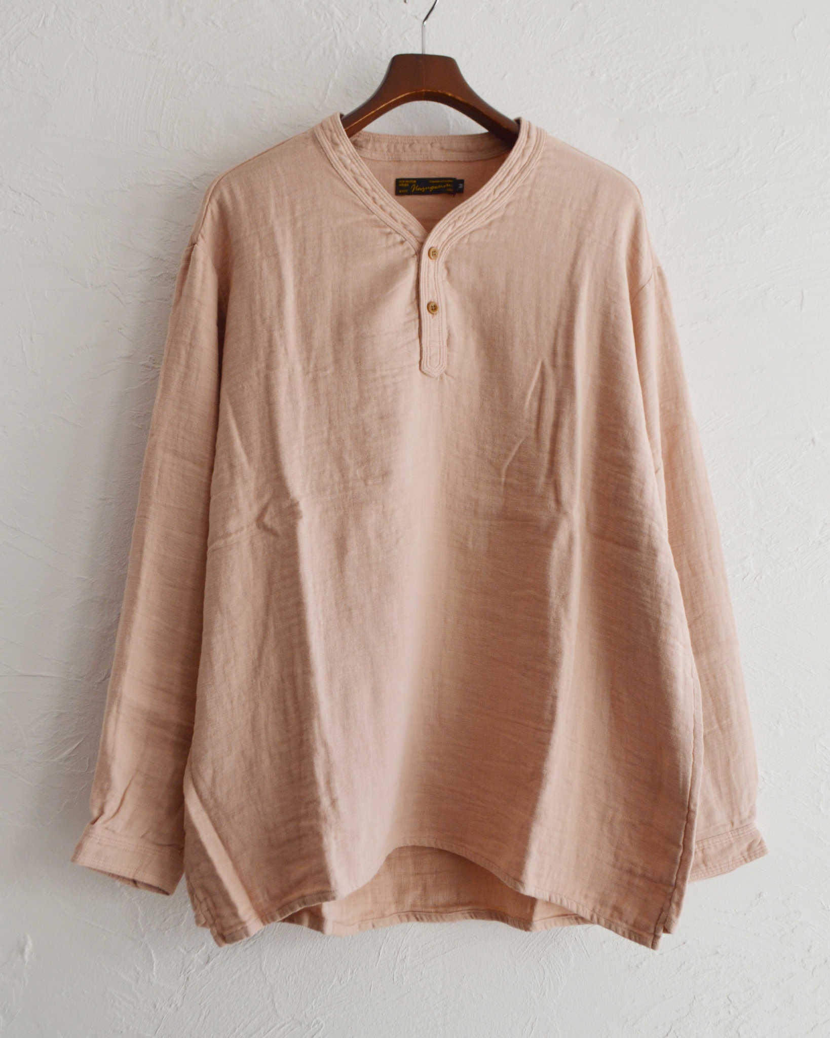 Nasngwam. ナスングワム / VAGRANT SHIRTS バグラントシャツ (SMOKE PINK スモークピンク)