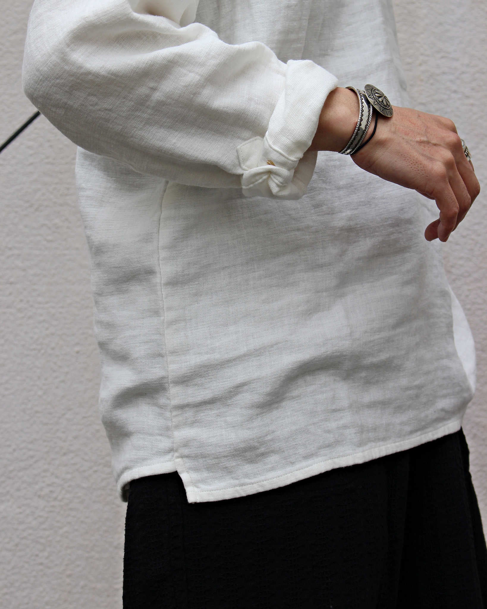 Nasngwam. ナスングワム / VAGRANT SHIRTS バグラントシャツ (WHITE ホワイト)