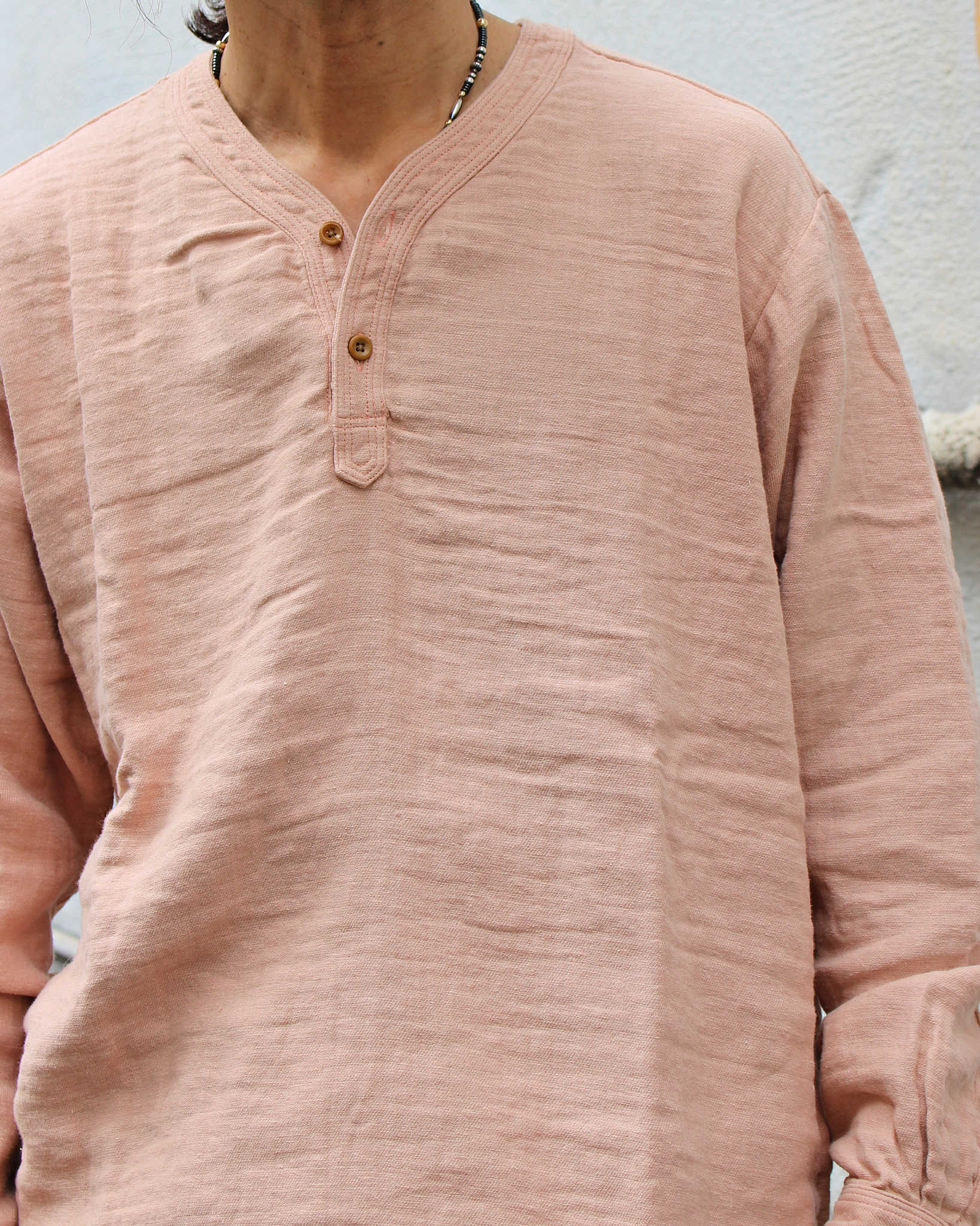 Nasngwam. ナスングワム / VAGRANT SHIRTS バグラントシャツ (SMOKE PINK スモークピンク)