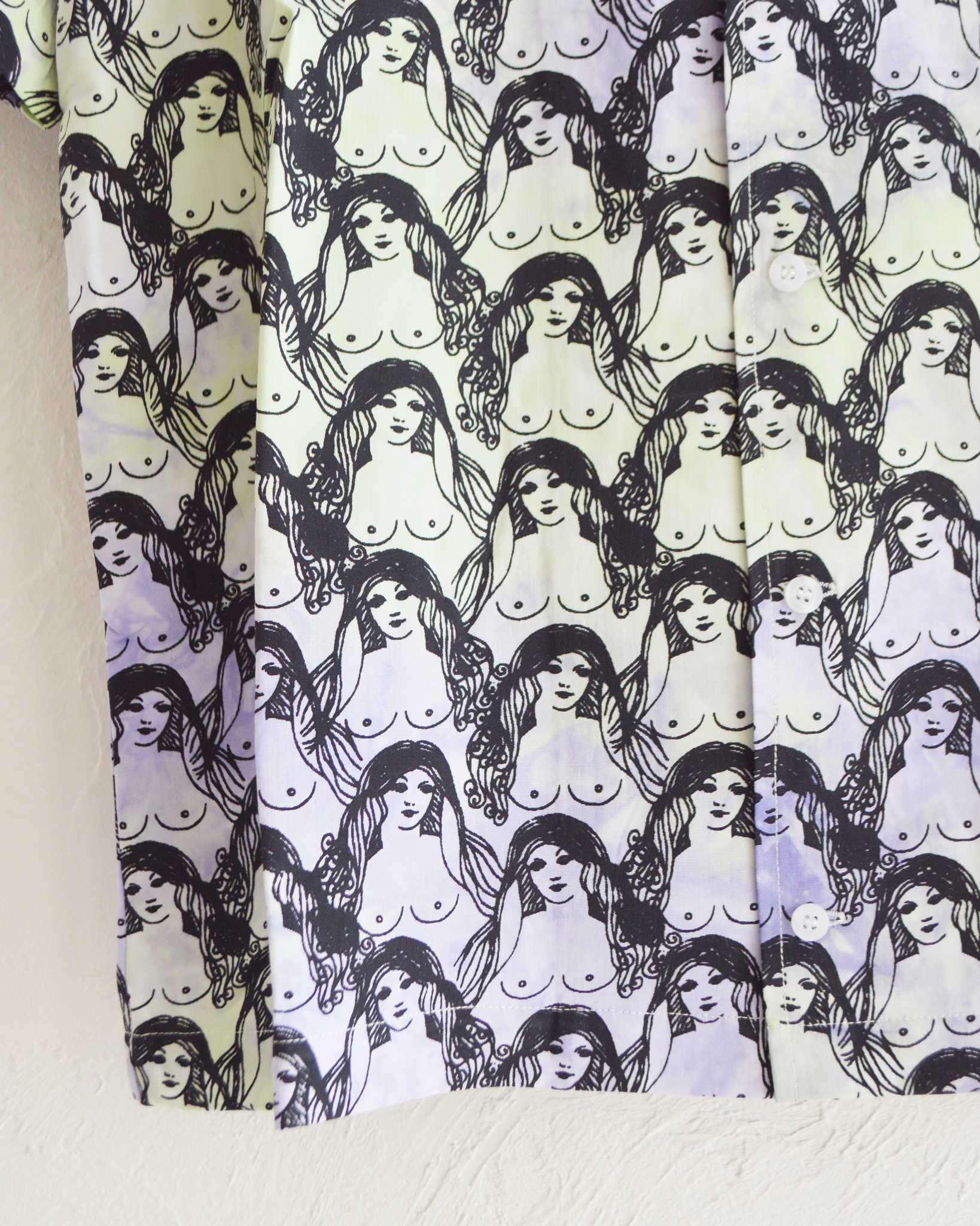 O.K. オーケー / OPPAI IPPAI RAYON SHIRT オッパイイッパイレーヨンシャツ (TIE DYE2 タイダイ)