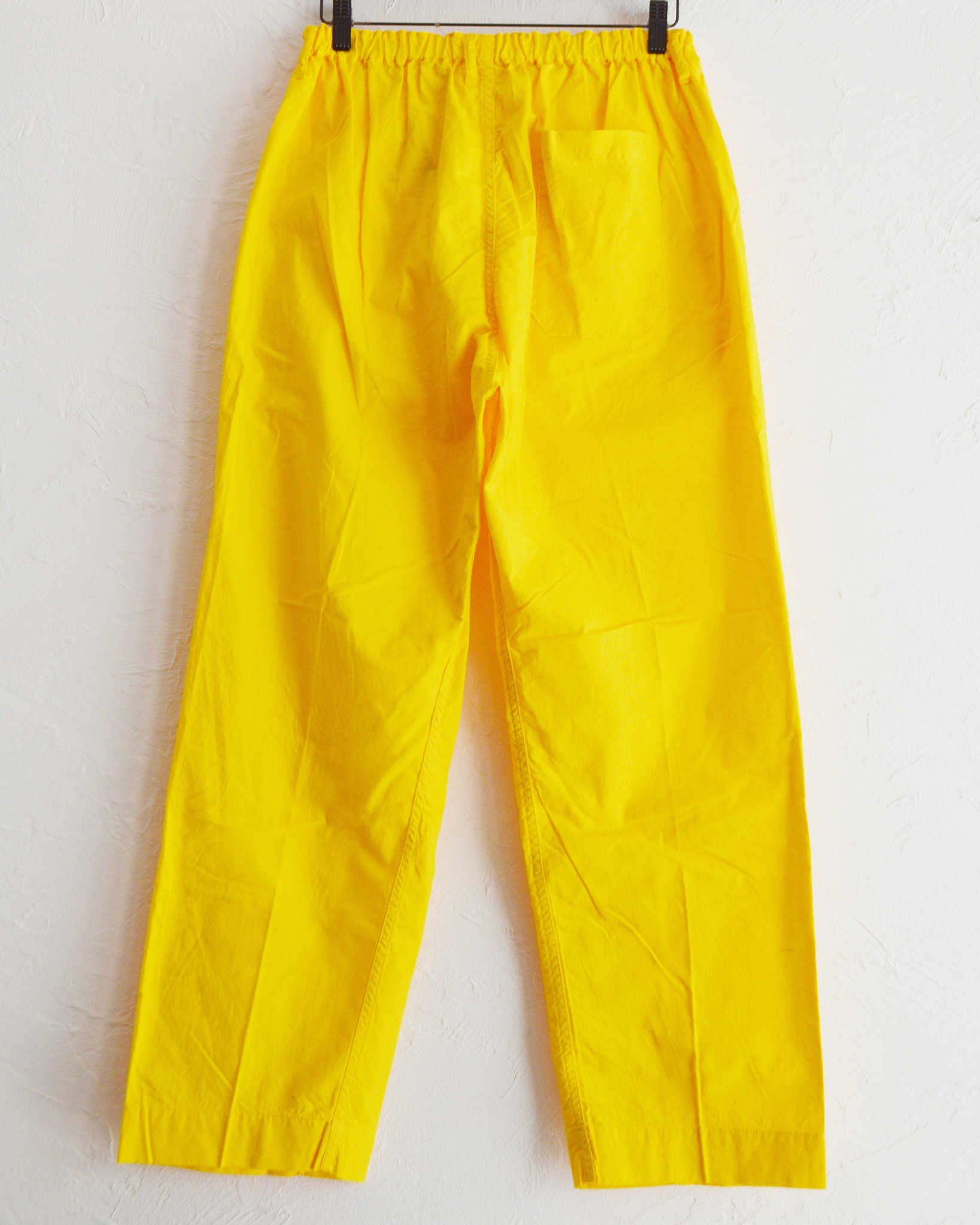 NECESSARY or UNNECESSARY ネセサリーオアアンネセサリー N.O.UN ナウン  / PIN TUCK PANTS ピンタックパンツ (YELLOW イエロー)