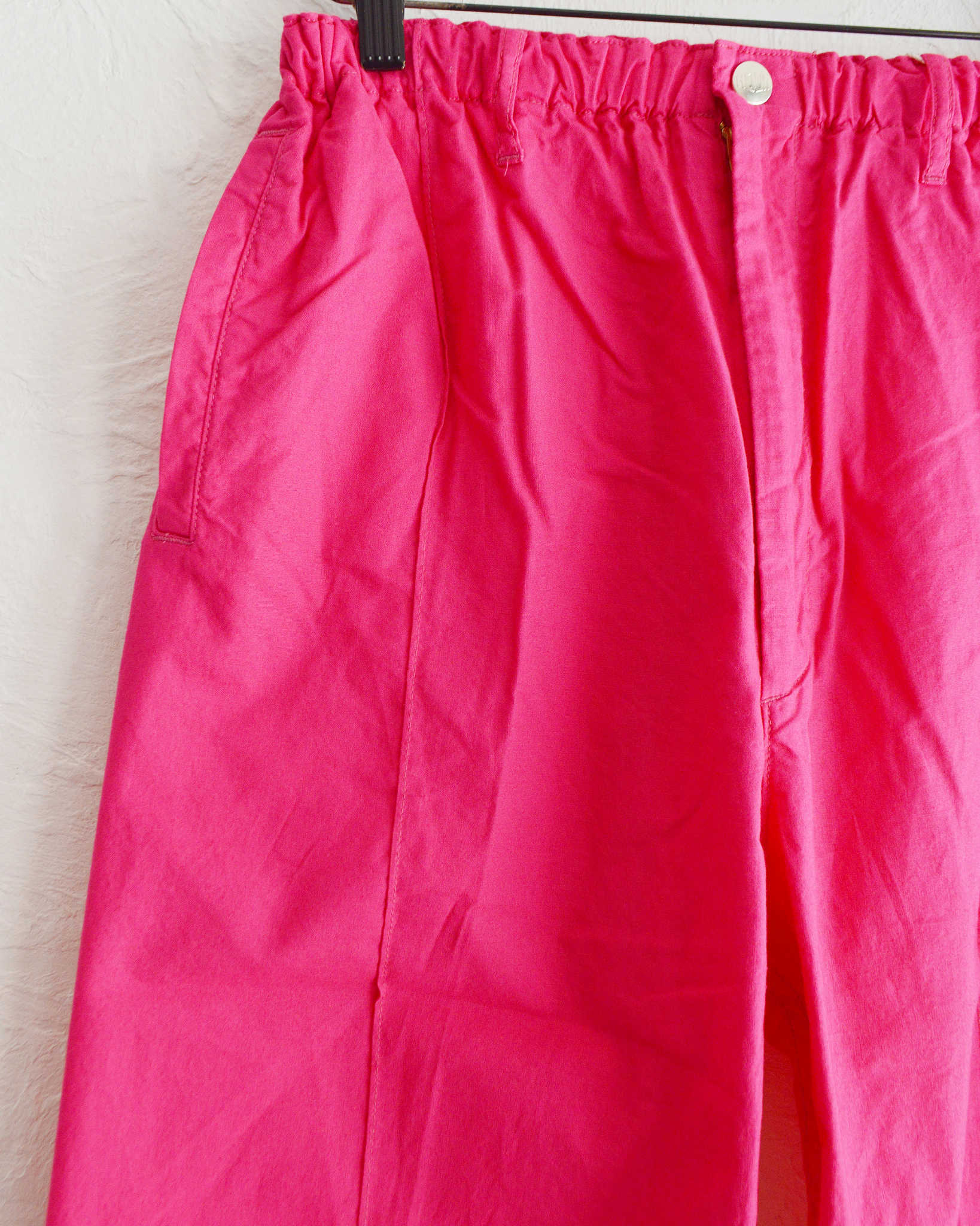 NECESSARY or UNNECESSARY ネセサリーオアアンネセサリー N.O.UN ナウン  / PIN TUCK PANTS ピンタックパンツ (PINK ピンク)
