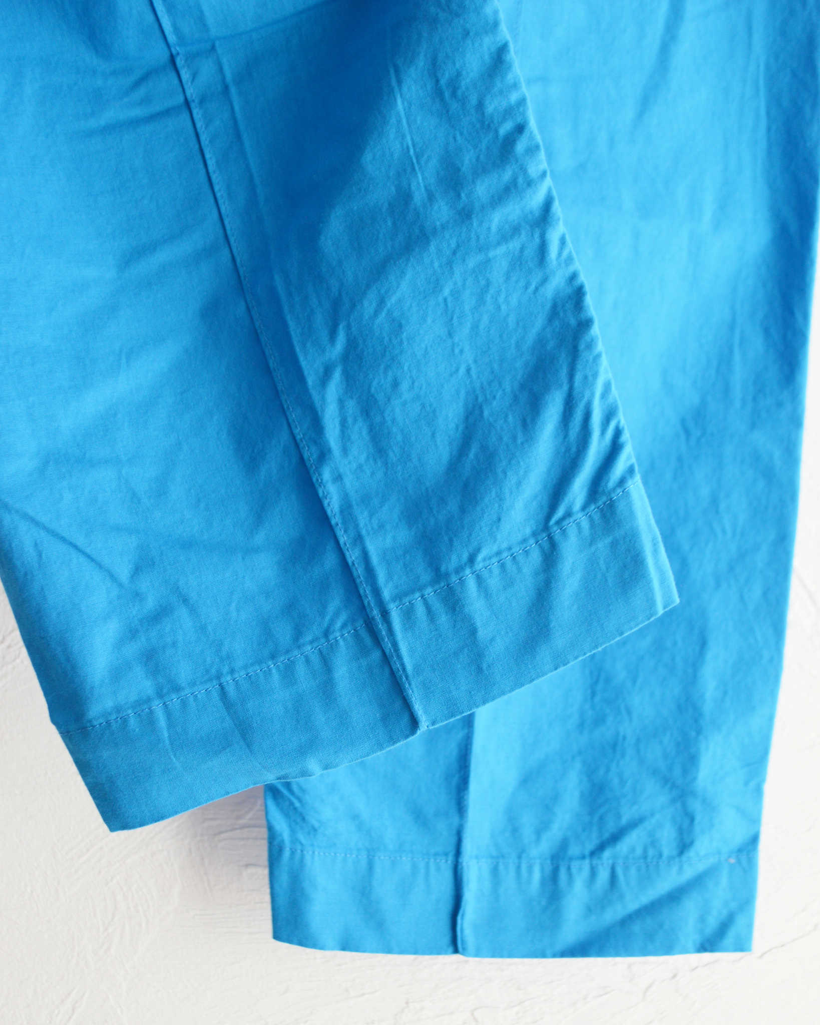 NECESSARY or UNNECESSARY ネセサリーオアアンネセサリー N.O.UN ナウン  / PIN TUCK PANTS ピンタックパンツ (L.BLUE ライトブルー)
